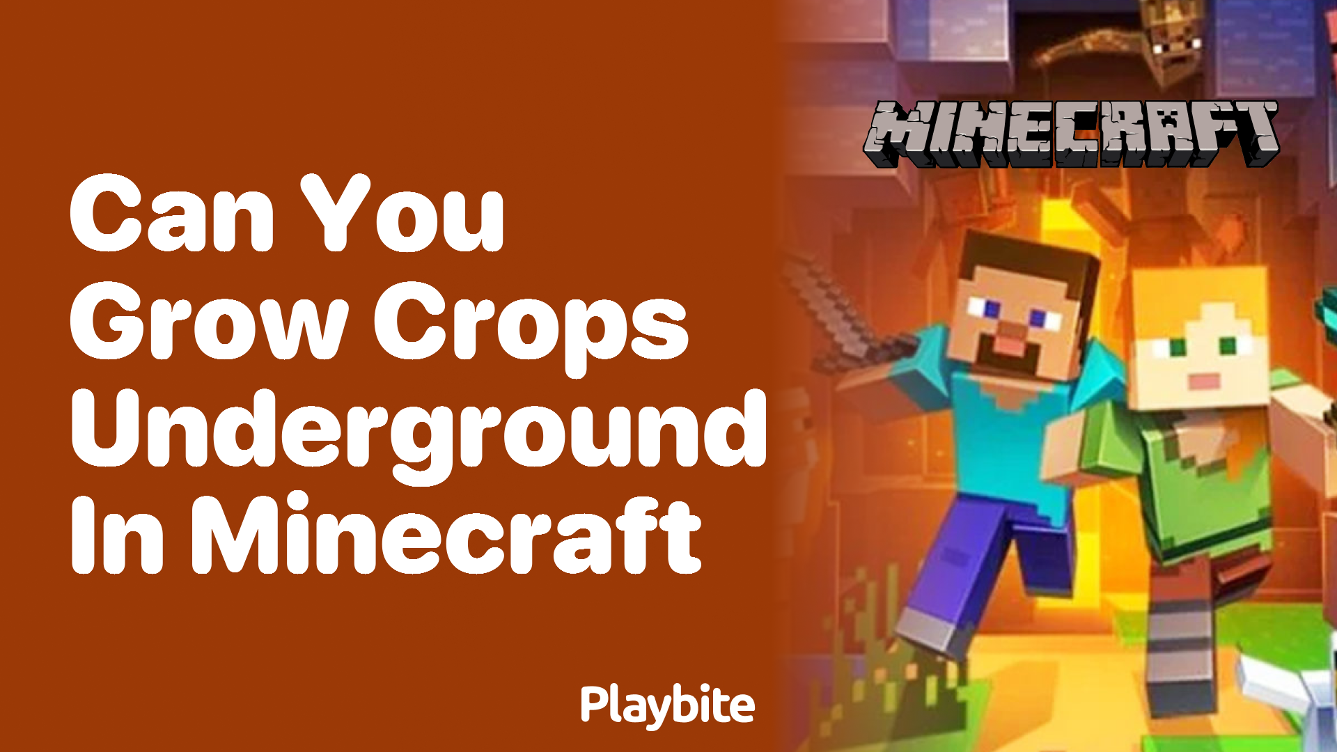 Can You Grow Crops Underground in Minecraft?