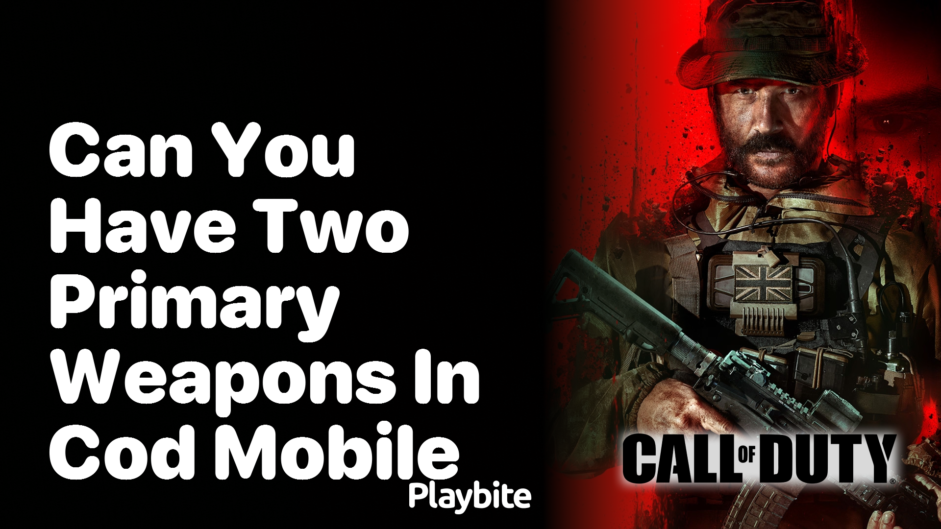 Can You Have Two Primary Weapons in CoD Mobile?