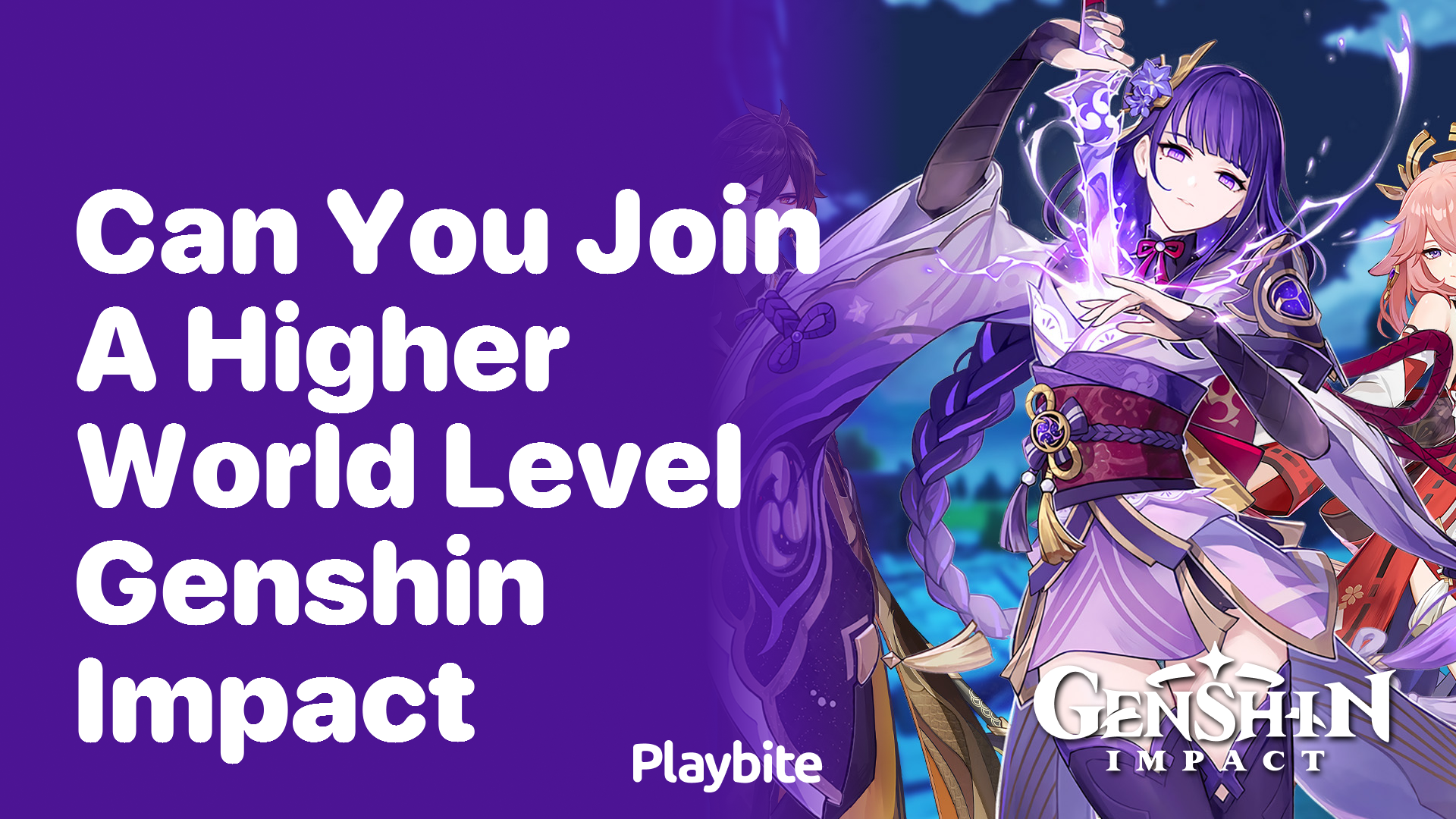 Can You Join a Higher World Level in Genshin Impact?