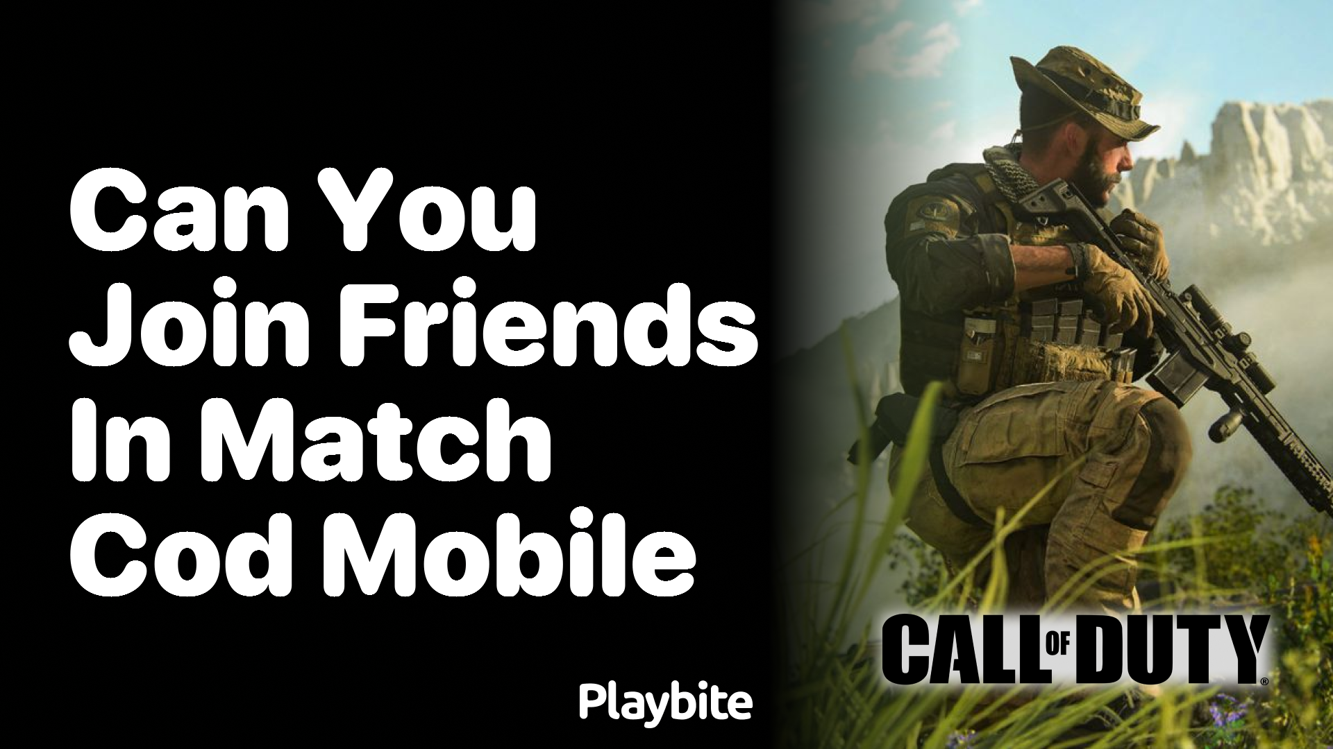 Can you join friends in a match in COD Mobile?