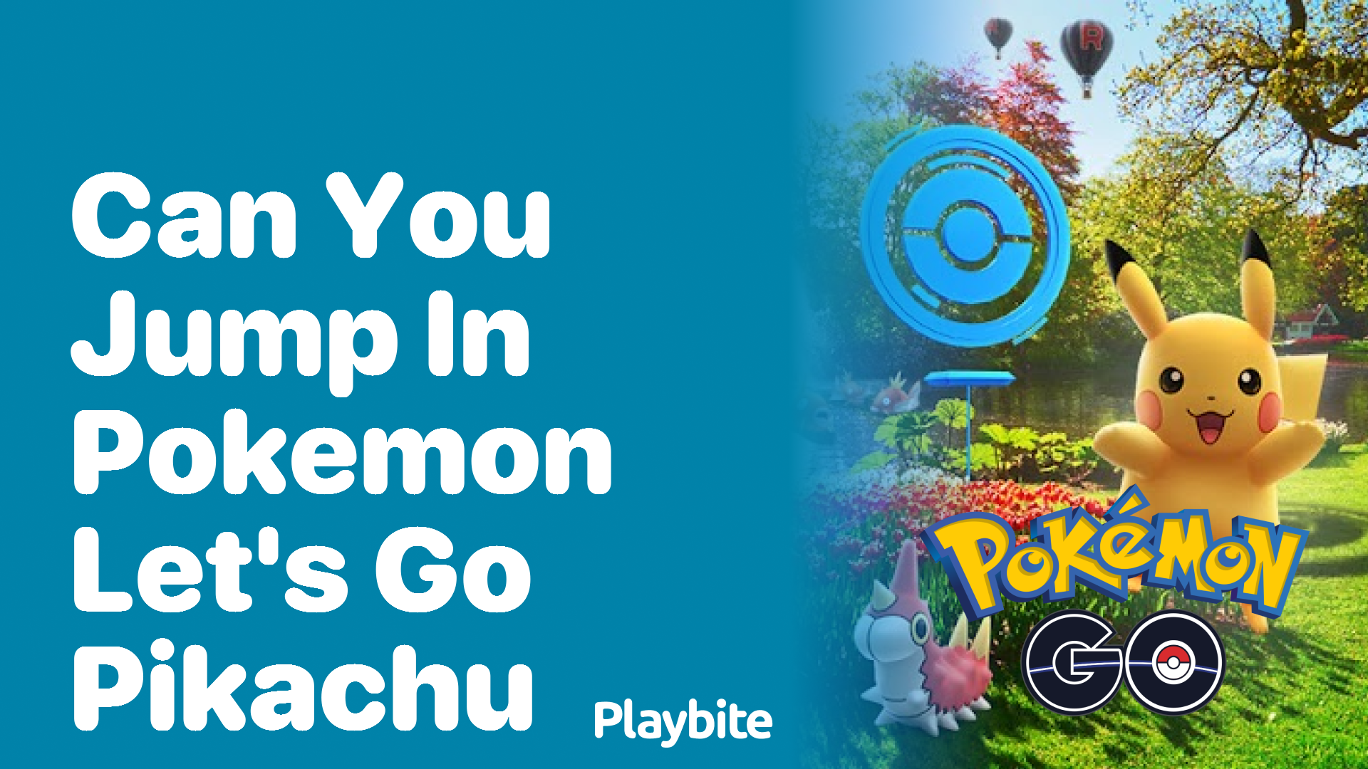 Can You Jump in Pokemon Let’s Go Pikachu?