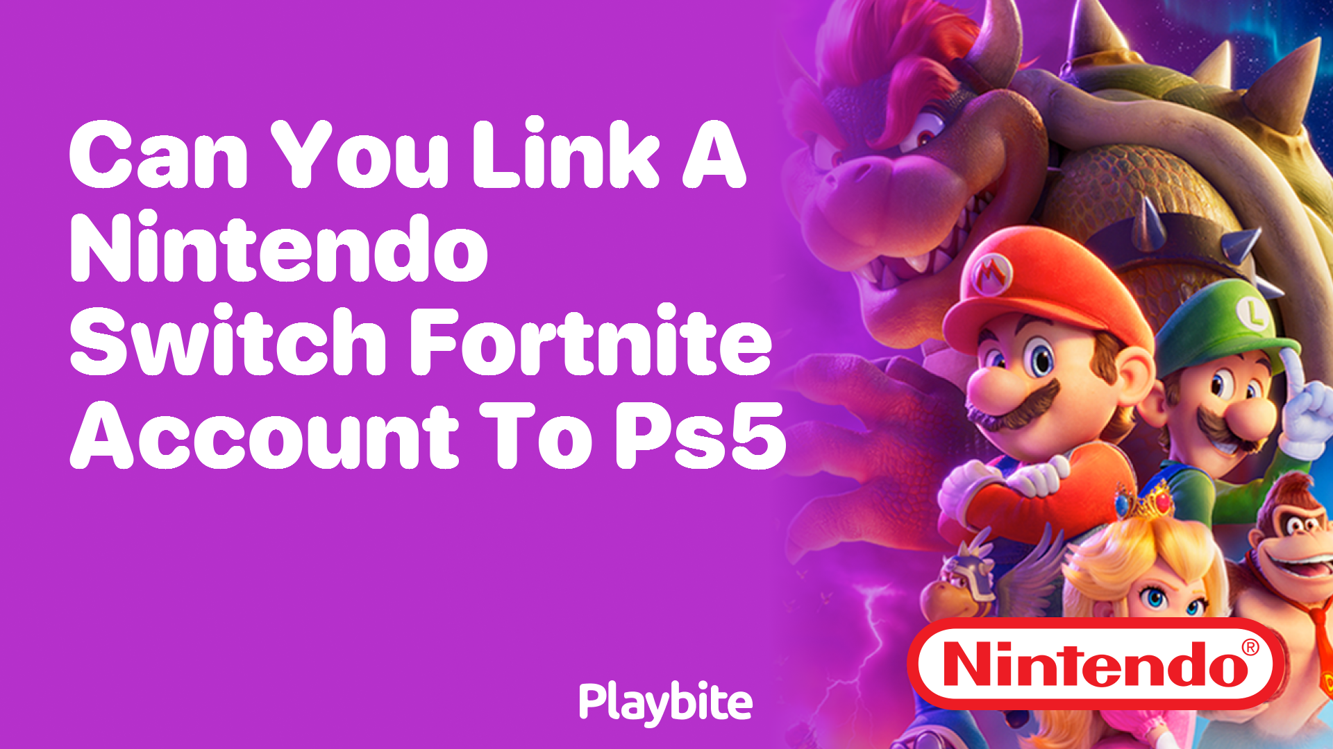 Can You Link a Nintendo Switch Fortnite Account to PS5?