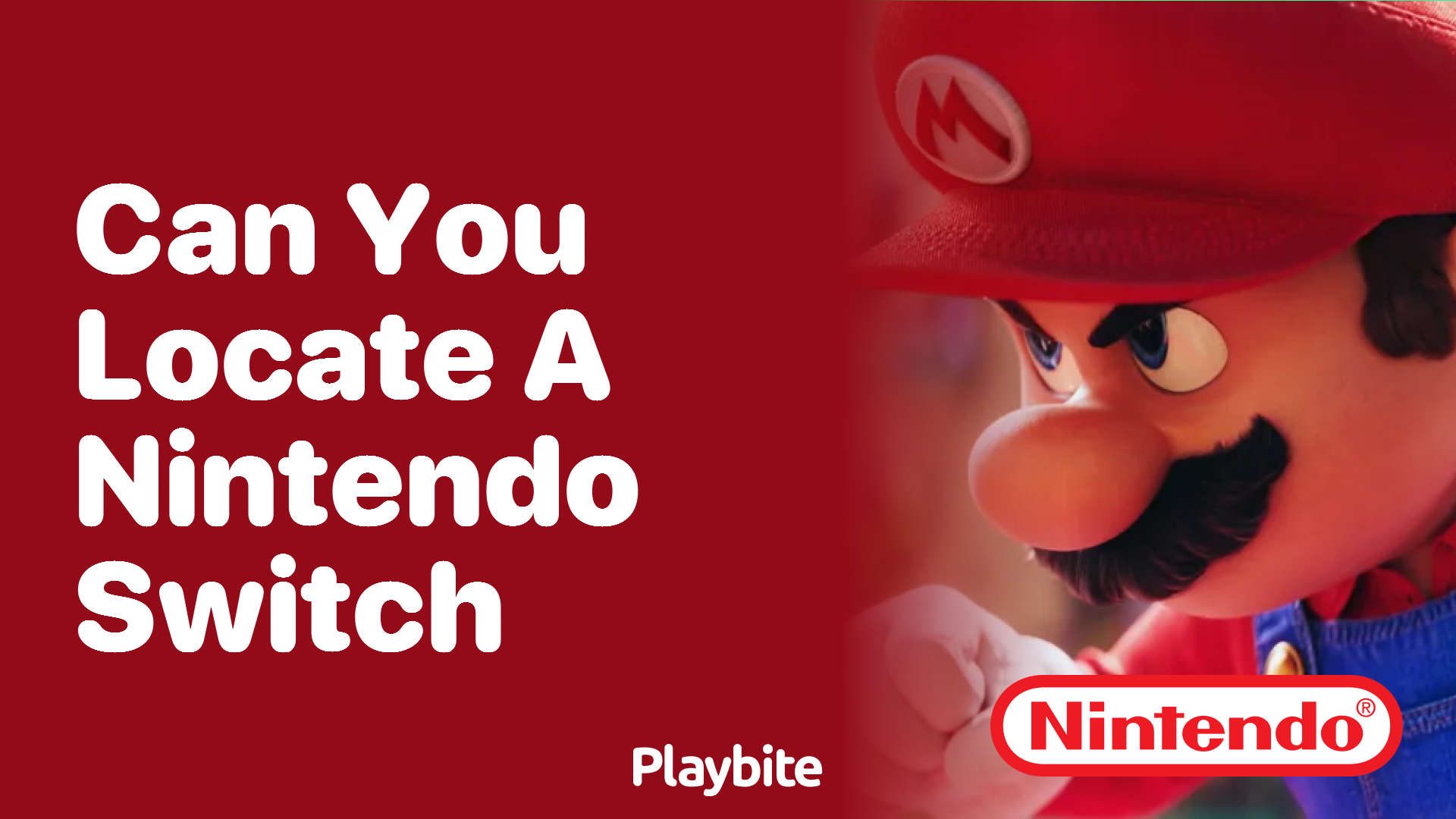 Can You Locate a Nintendo Switch? Let’s Find Out!
