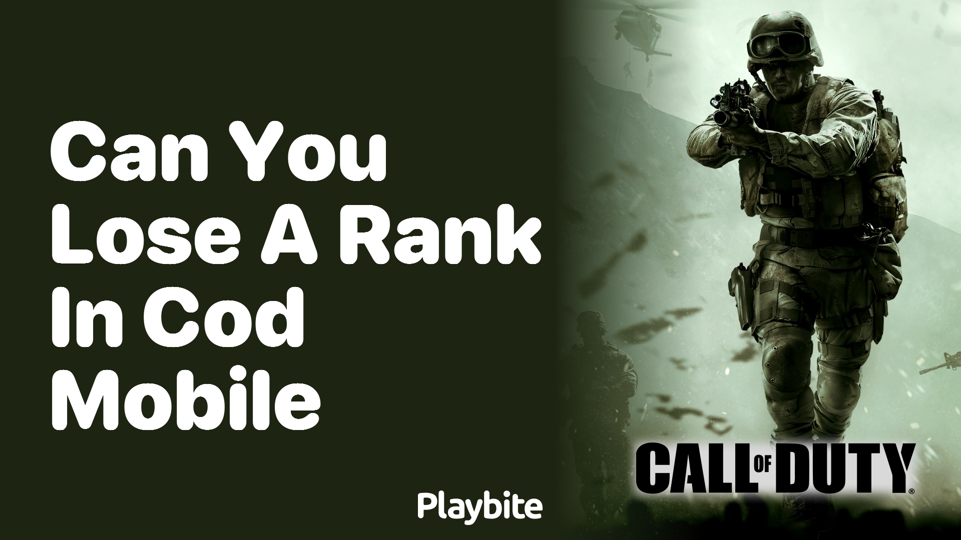 Can You Lose a Rank in COD Mobile?