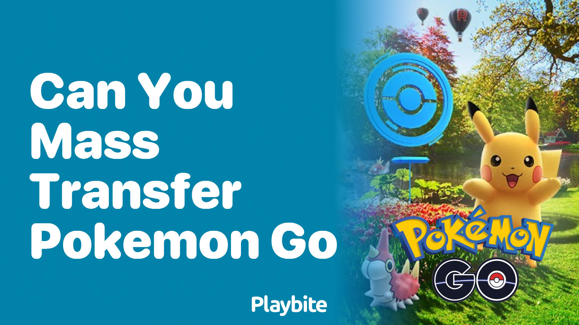 Can You Mass Transfer Pokemon in Pokemon GO?