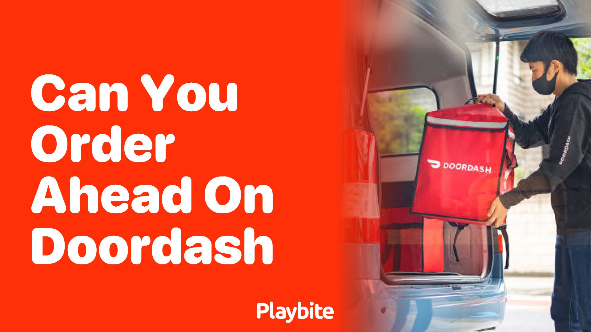 Can You Order Ahead on DoorDash?