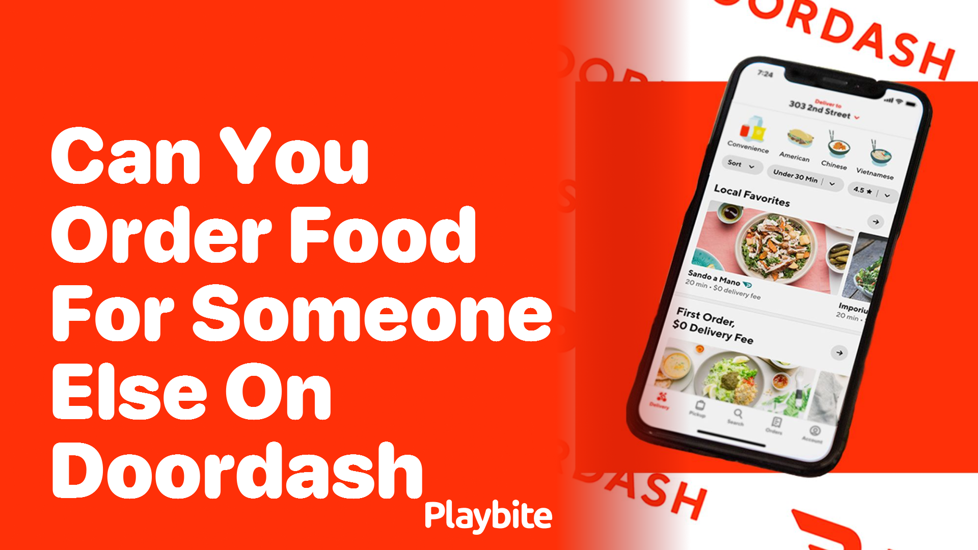 Can You Order Food for Someone Else on DoorDash?