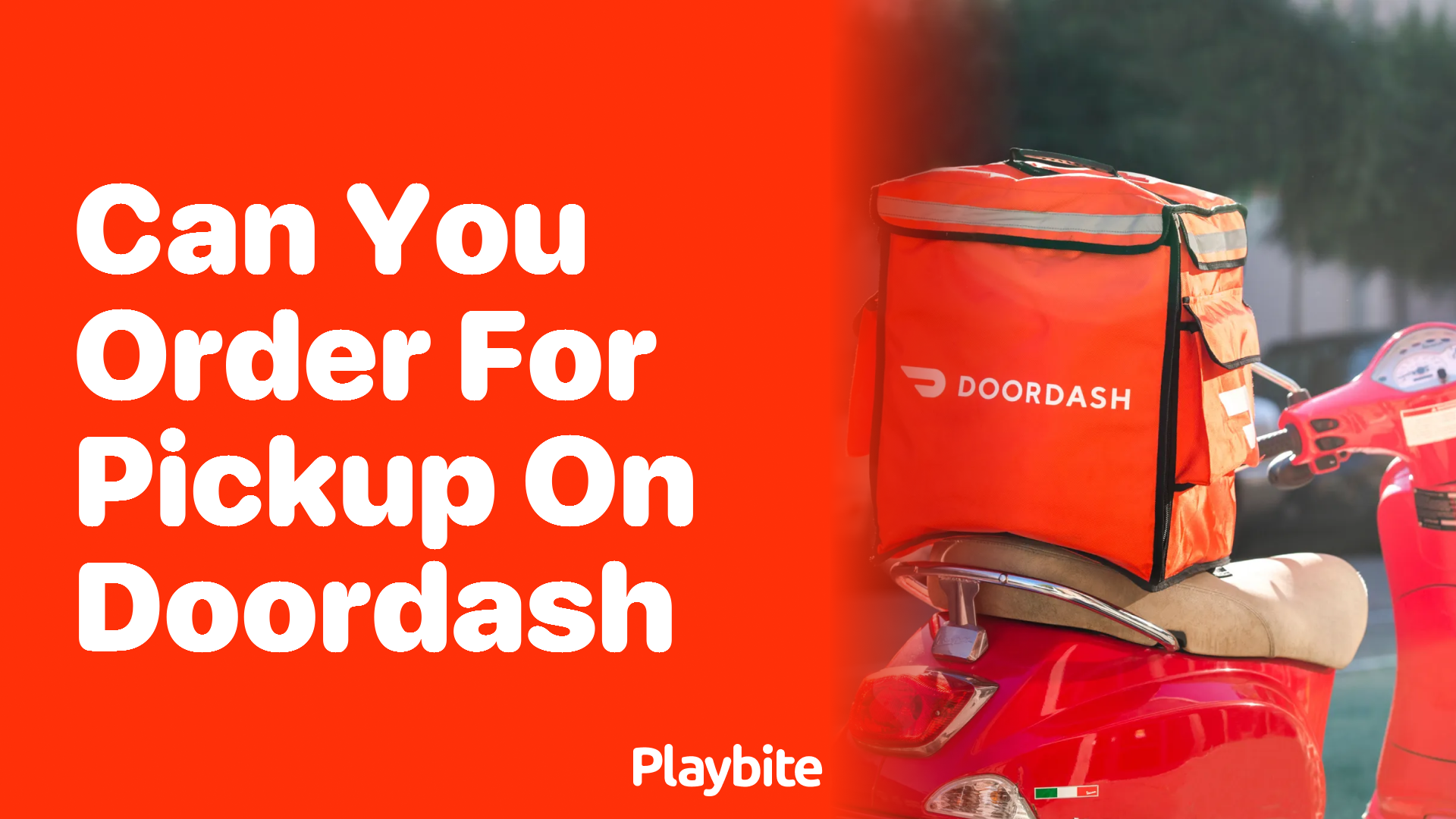 Can You Order for Pickup on DoorDash?