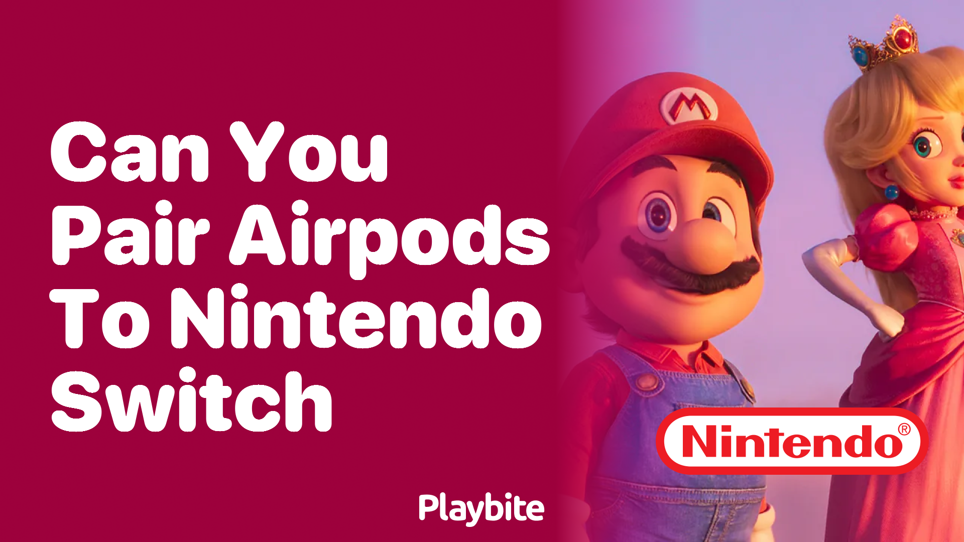 Can You Pair AirPods to Nintendo Switch?