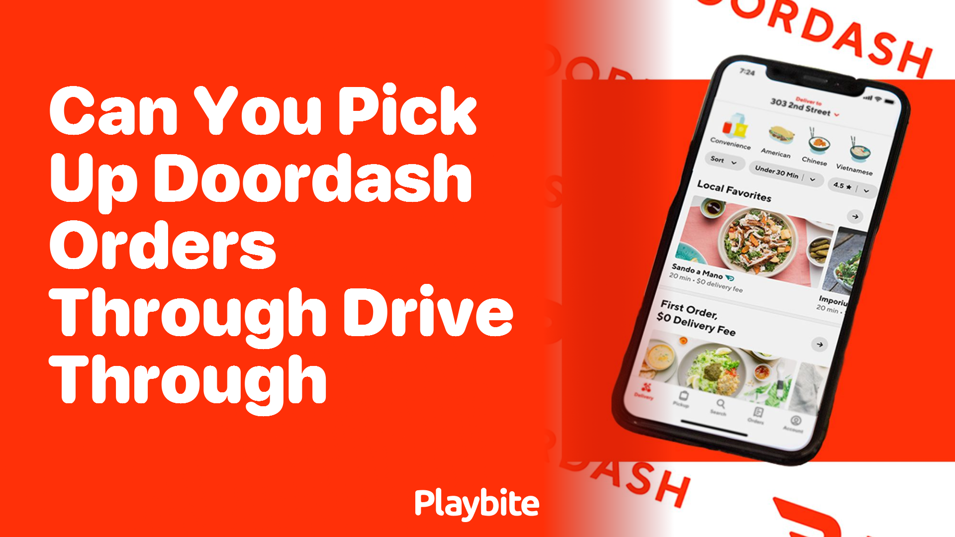 Can You Pick Up DoorDash Orders Through Drive-Through?