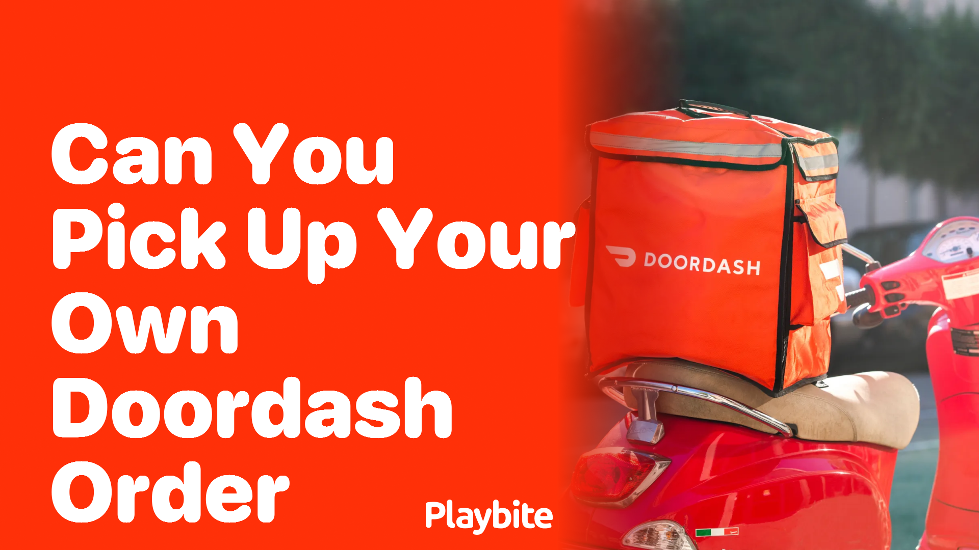 Can You Pick Up Your Own DoorDash Order?