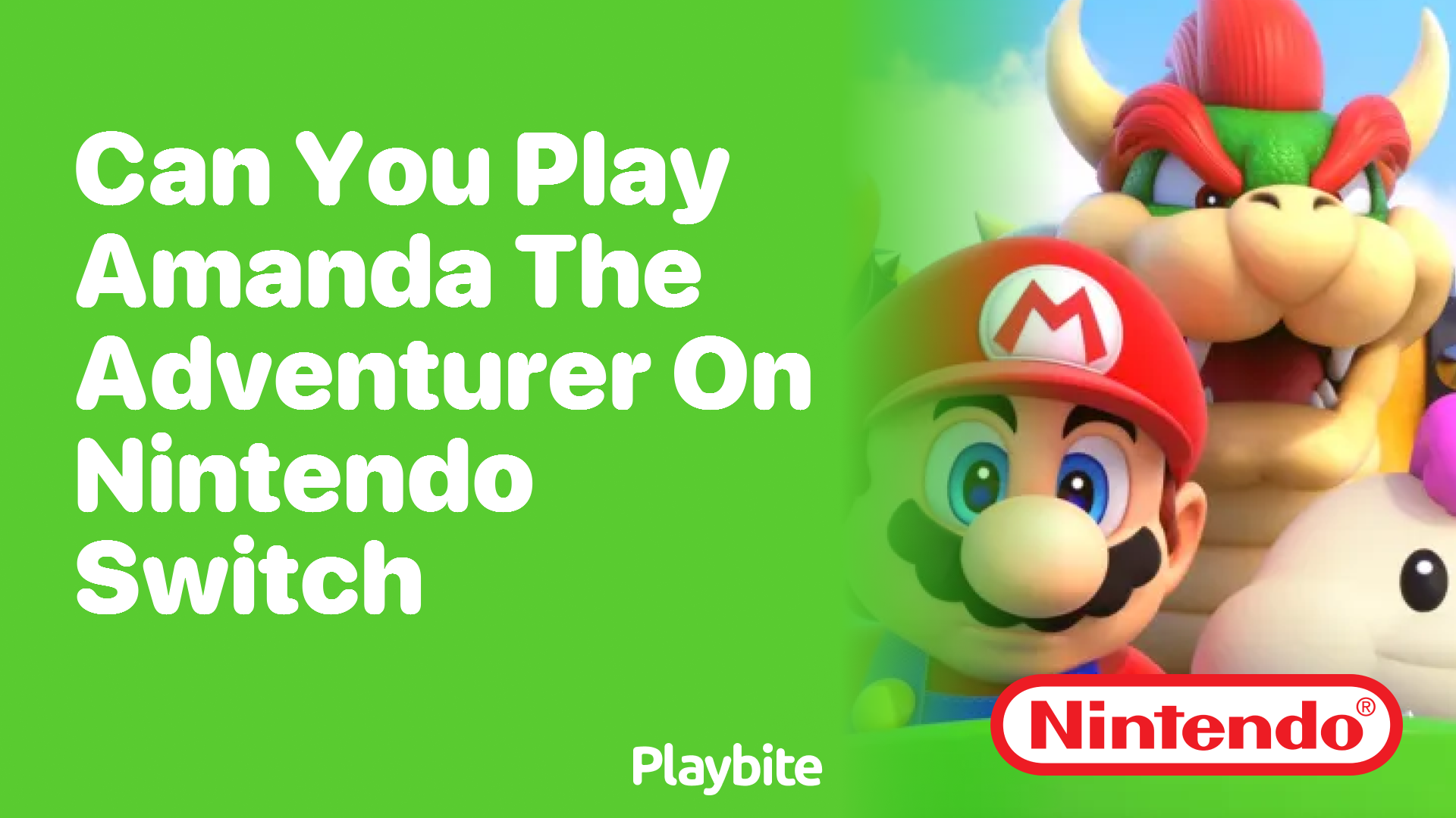 Can You Play Amanda the Adventurer on Nintendo Switch?