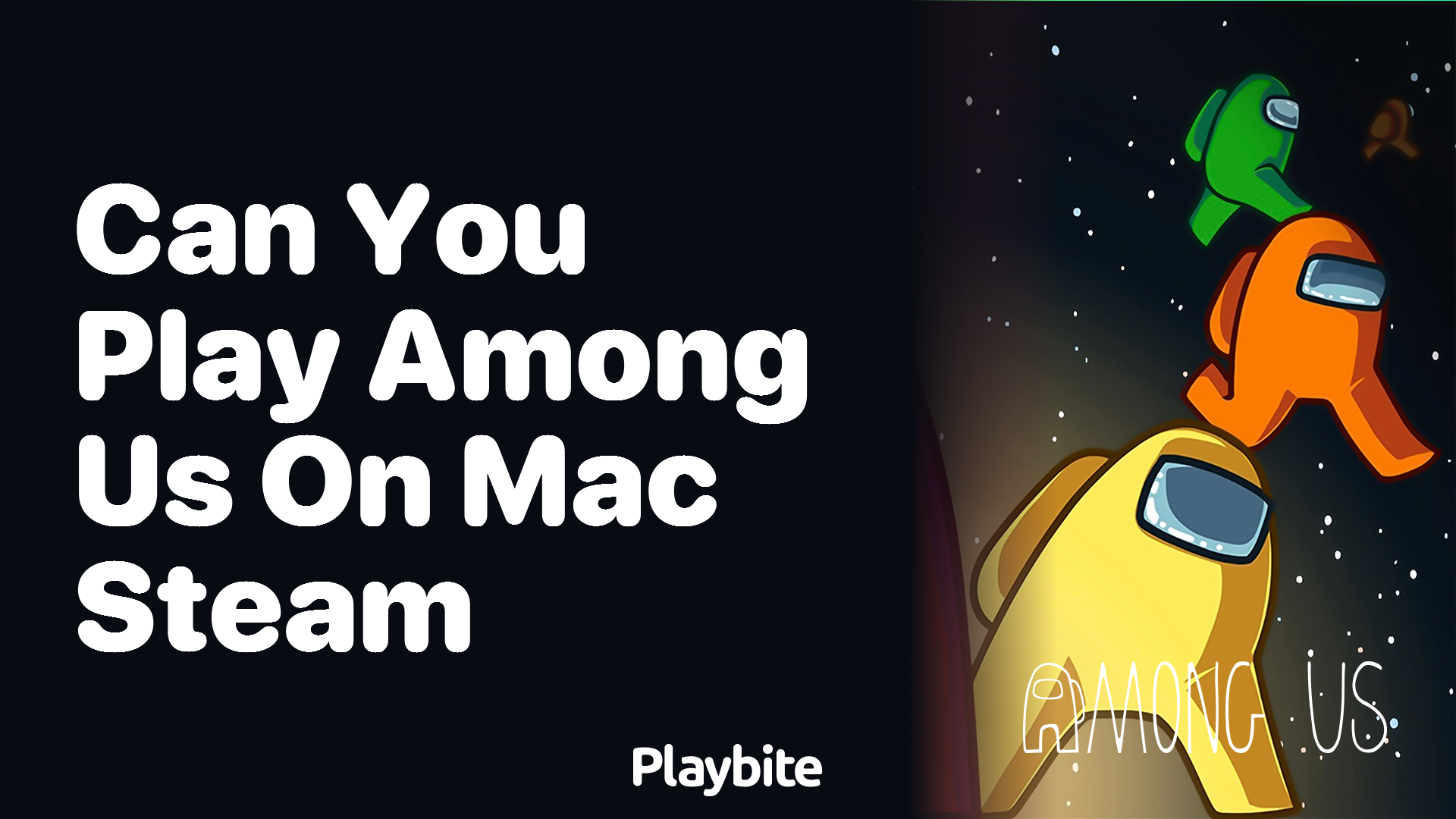 Can You Play Among Us on Mac Steam?
