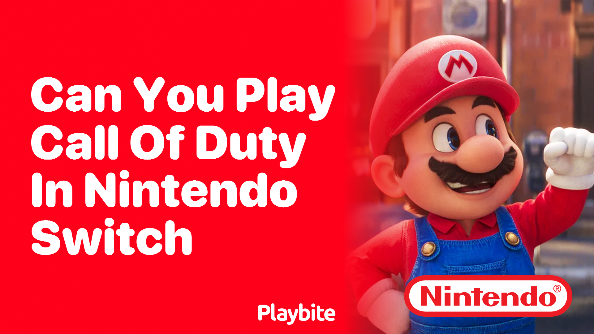 Can You Play Call of Duty on Nintendo Switch?