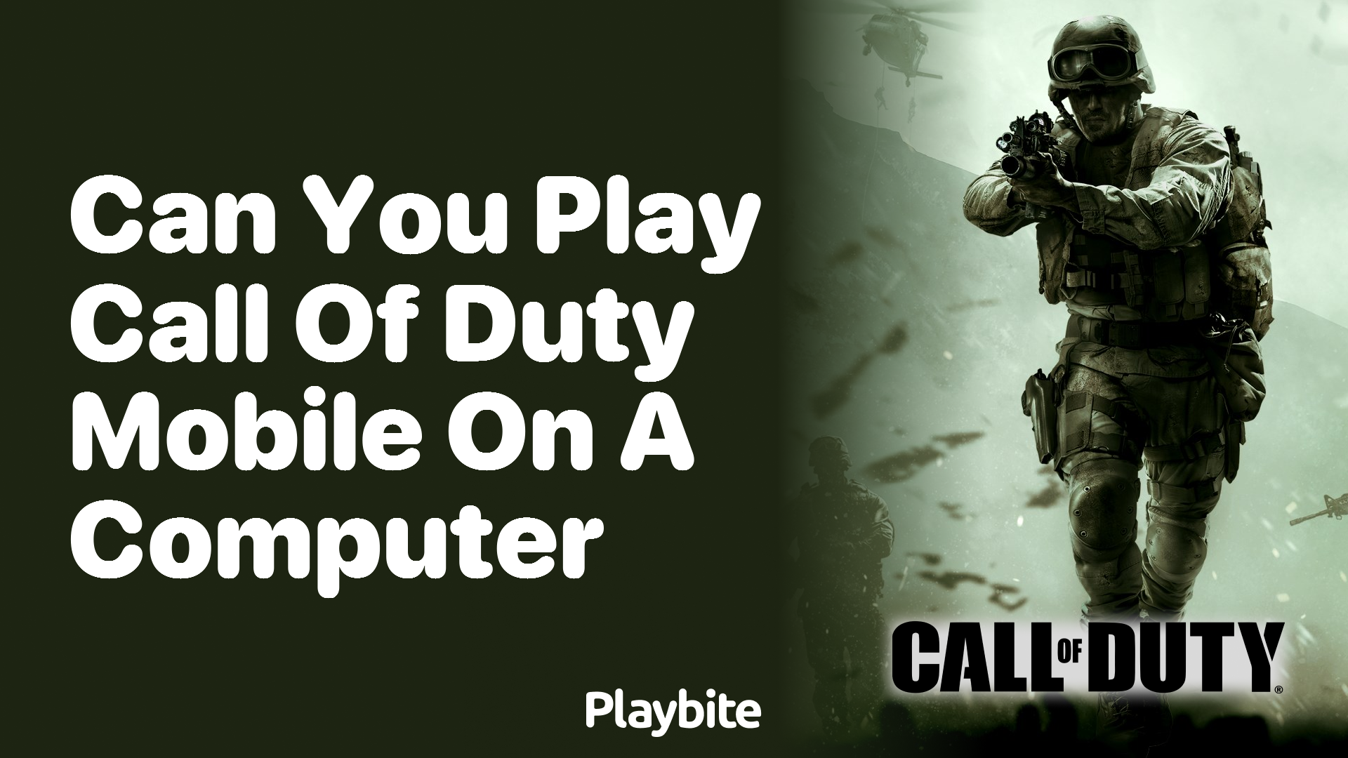 Can You Play Call of Duty Mobile on a Computer?