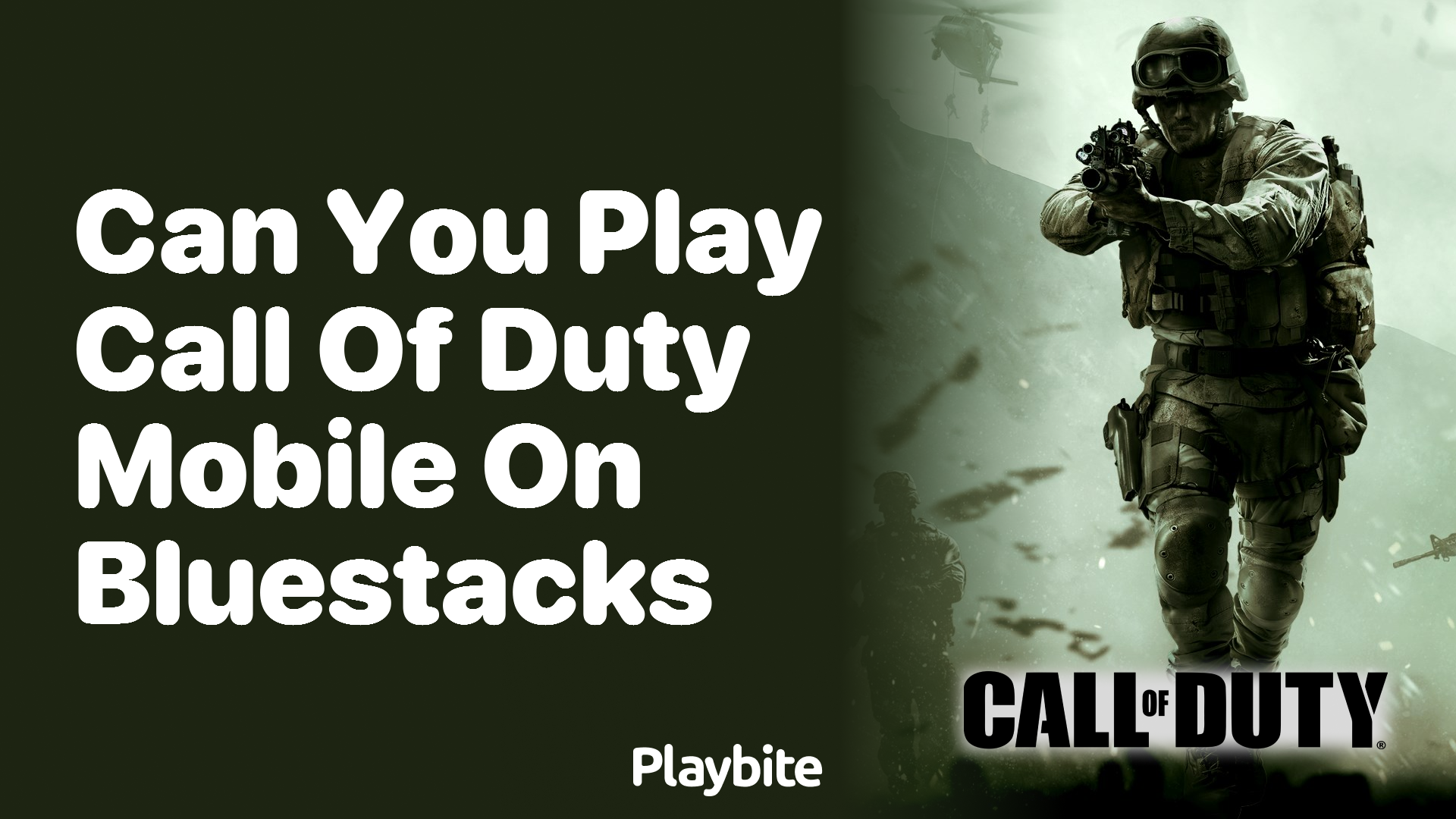 Can You Play Call of Duty Mobile on BlueStacks?