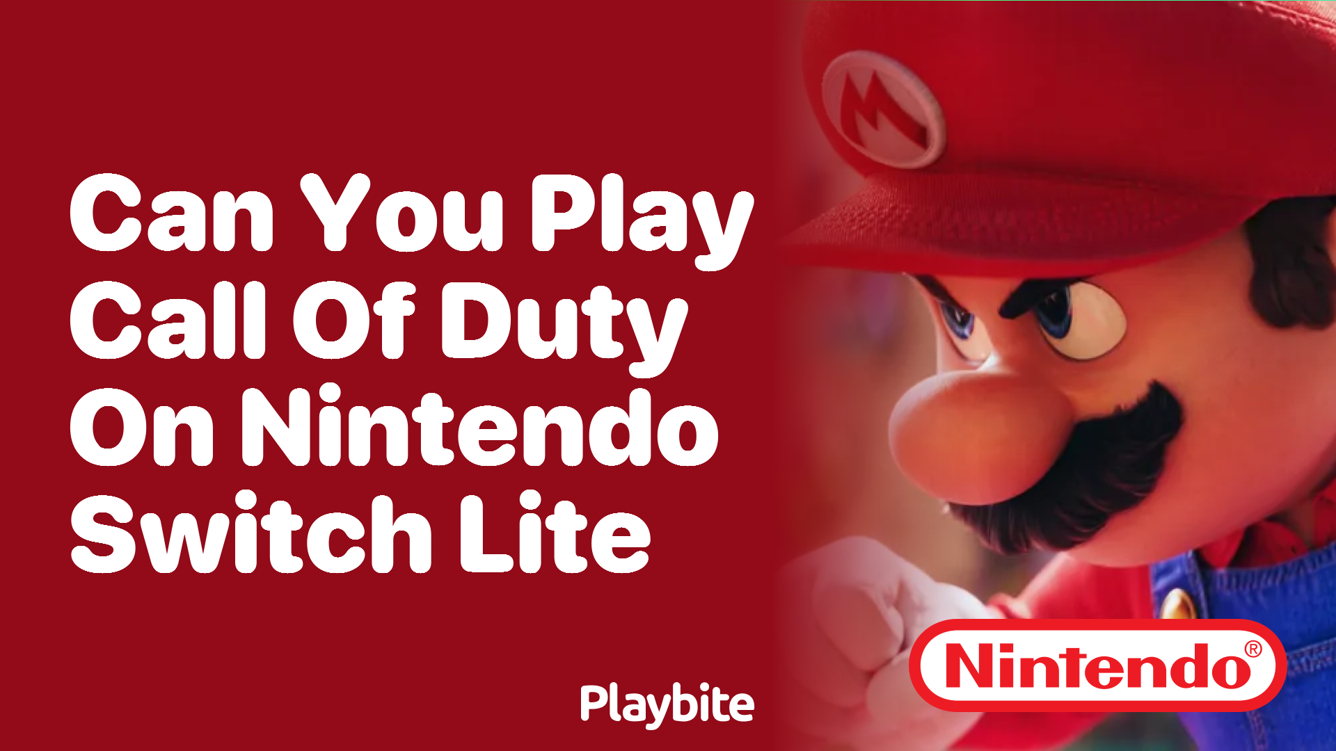 Can You Play Call of Duty on Nintendo Switch Lite?