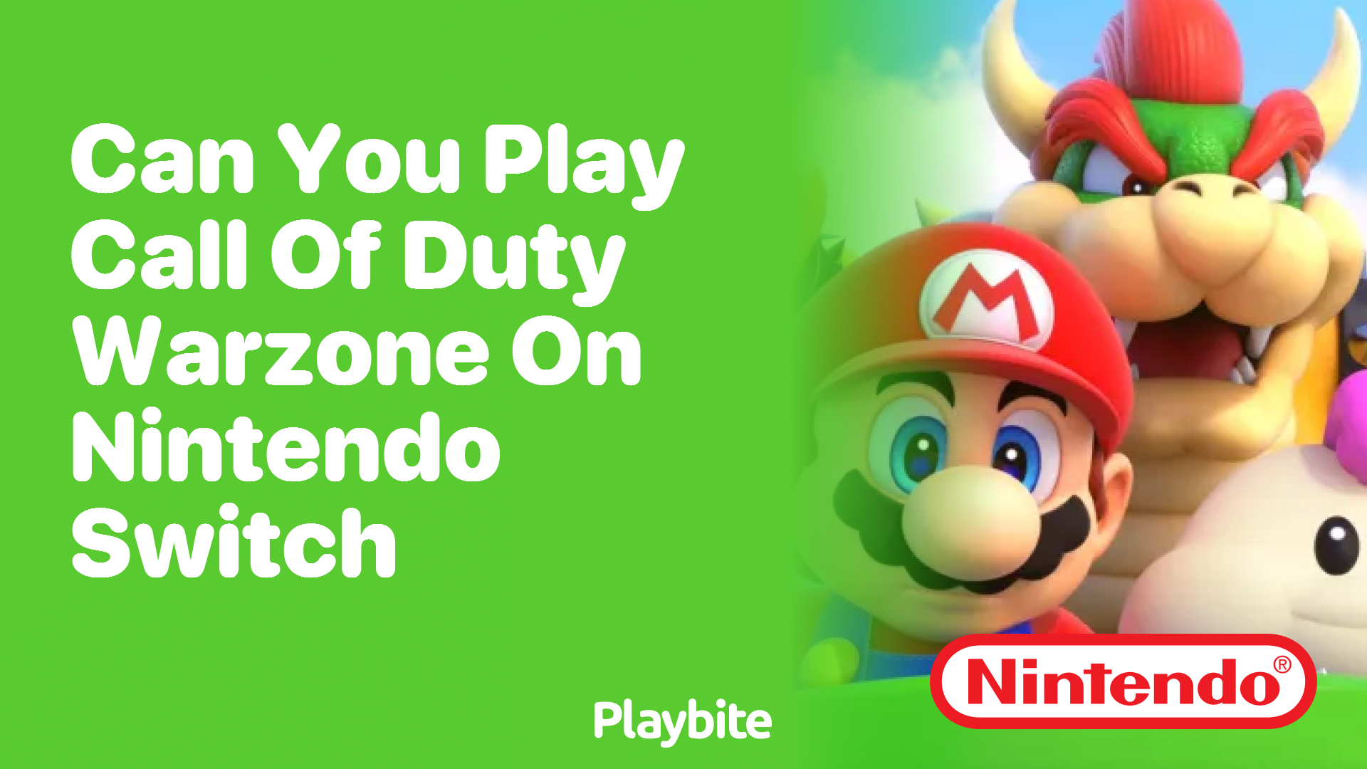 Can You Play Call of Duty Warzone on Nintendo Switch?