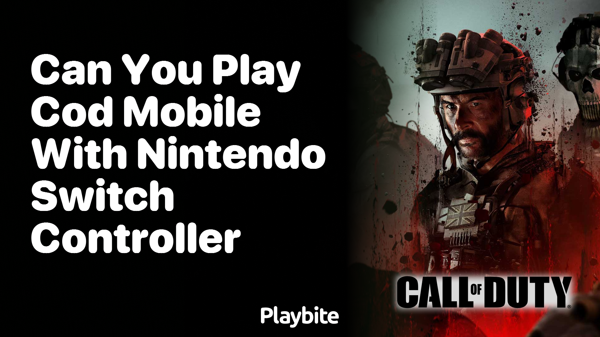 Can You Play COD Mobile with a Nintendo Switch Controller?
