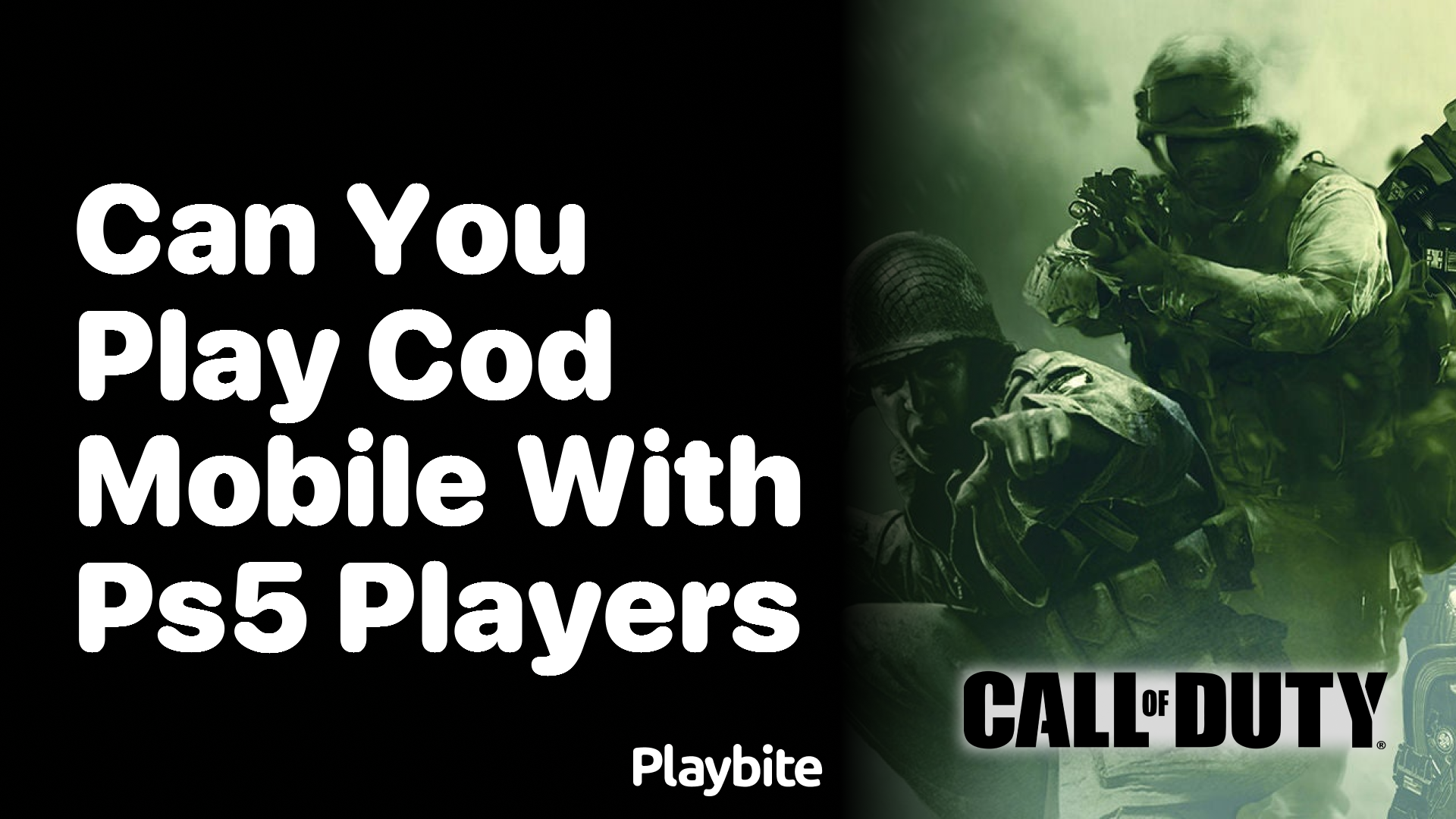 Can You Play COD Mobile with PS5 Players?