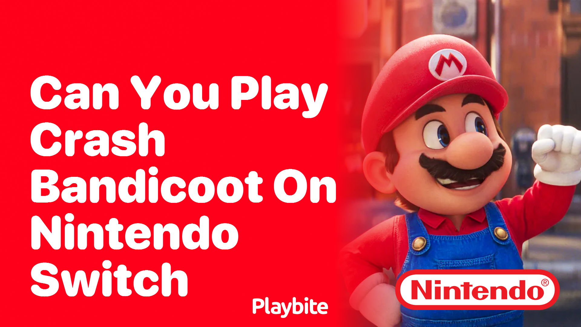 Can You Play Crash Bandicoot on Nintendo Switch?