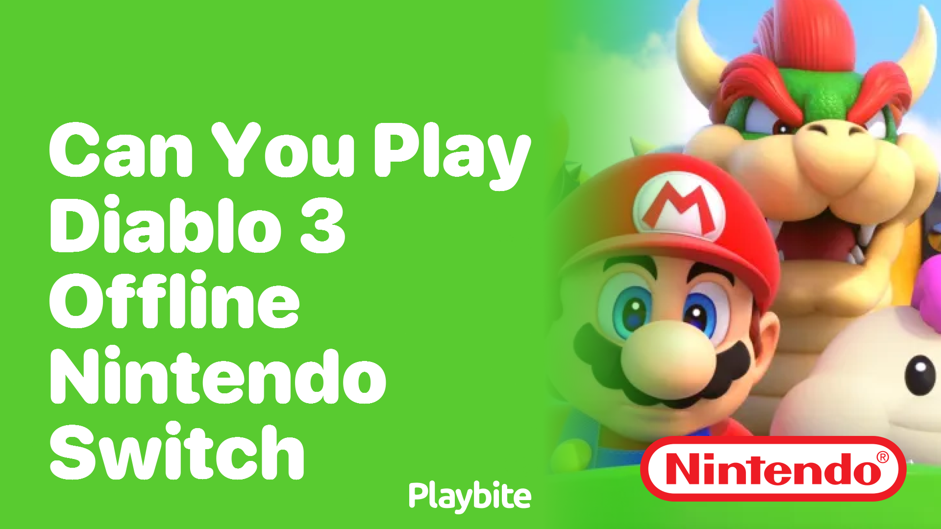 Can You Play Diablo 3 Offline on Nintendo Switch?