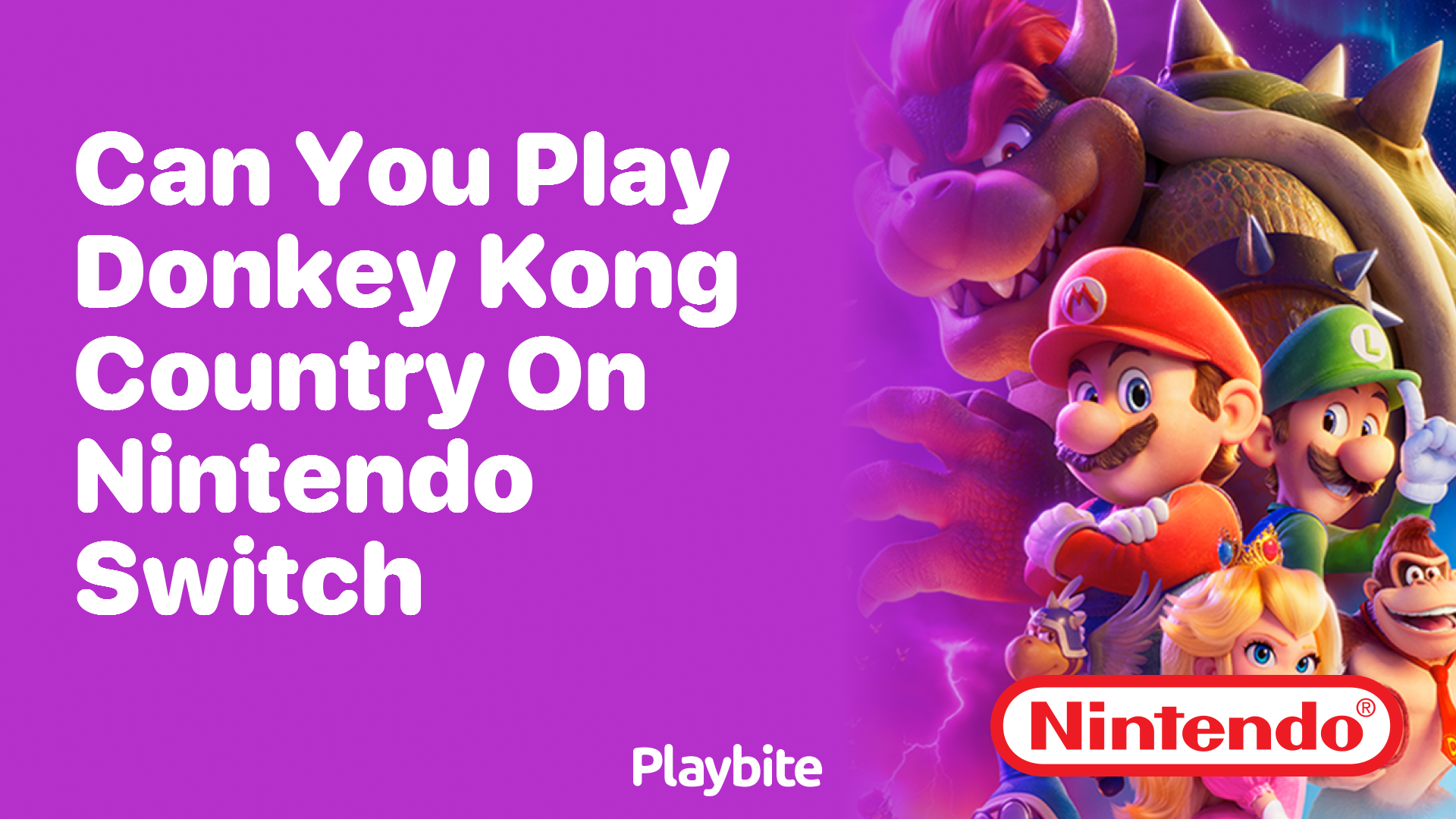 Can You Play Donkey Kong Country on Nintendo Switch?