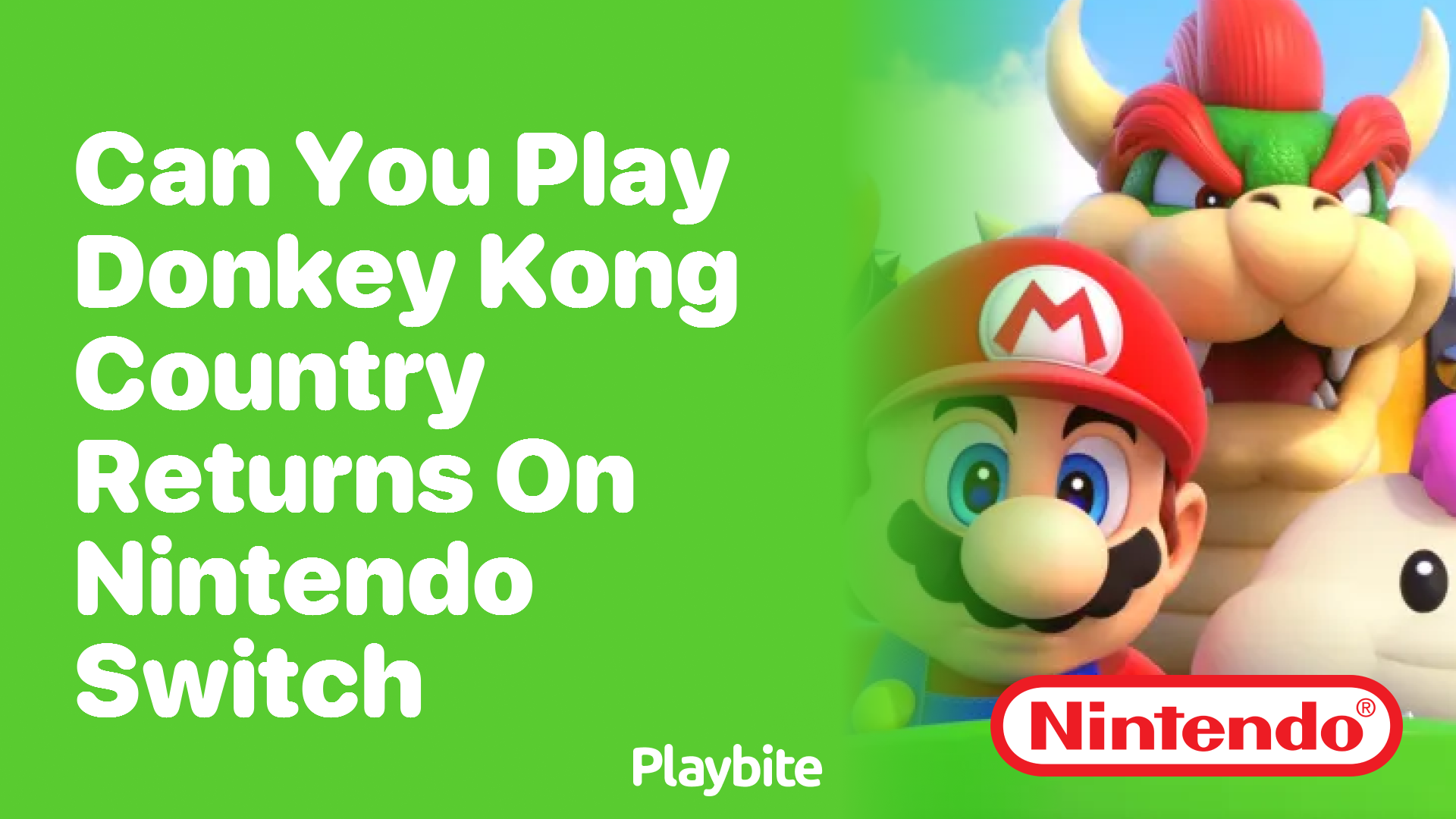 Can You Play Donkey Kong Country Returns on Nintendo Switch?