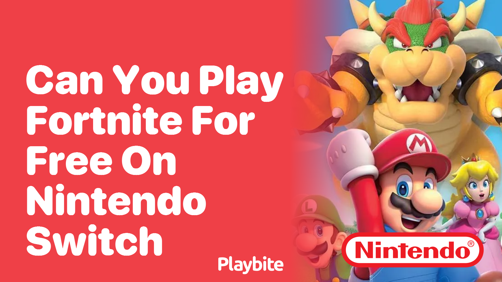 Can You Play Fortnite for Free on Nintendo Switch?