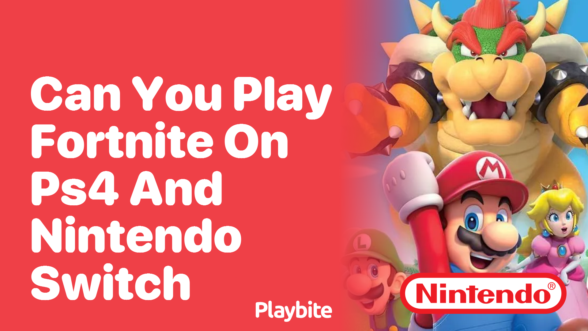 Can You Play Fortnite on PS4 and Nintendo Switch?