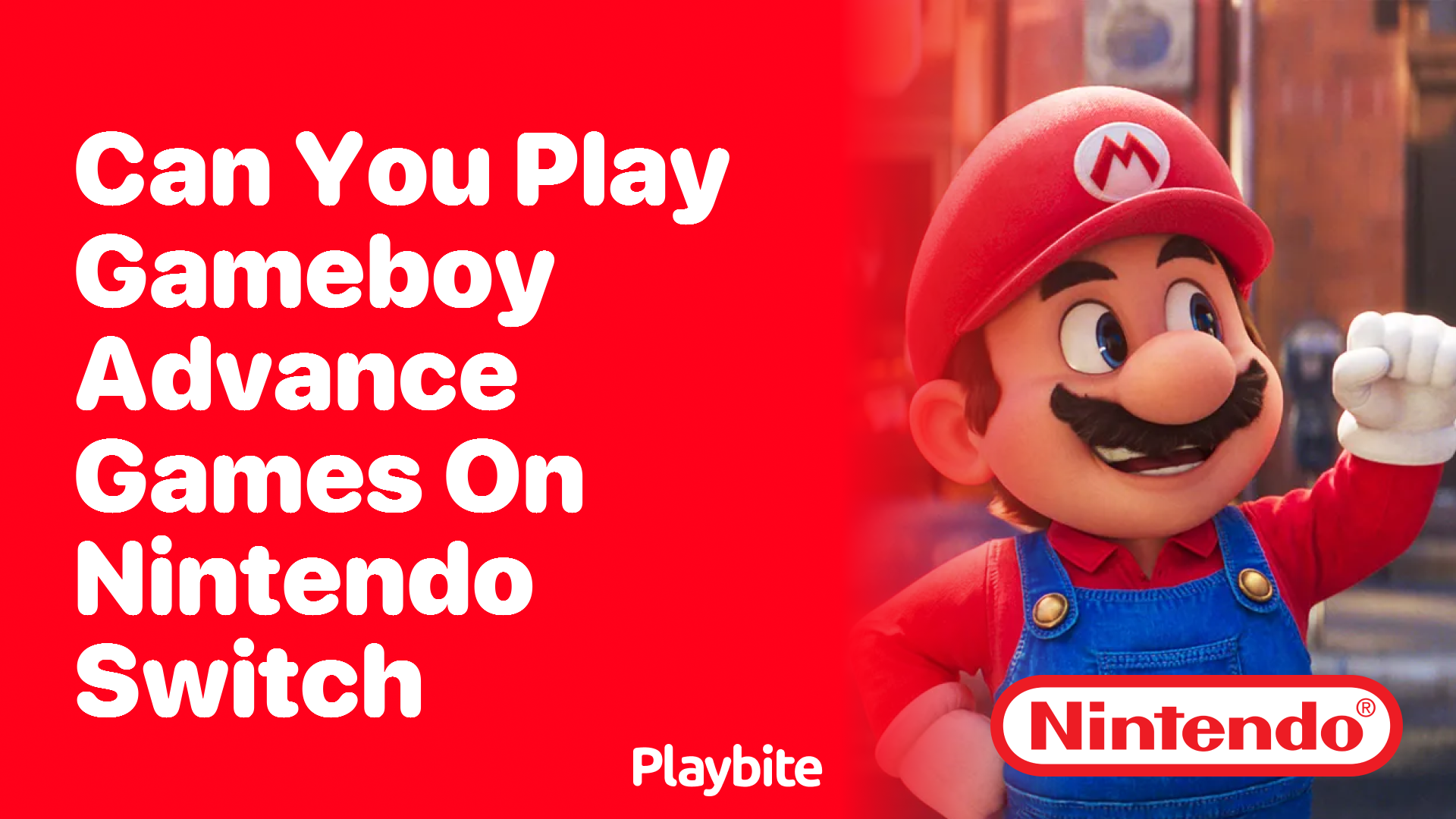 Can You Play Gameboy Advance Games on Nintendo Switch?