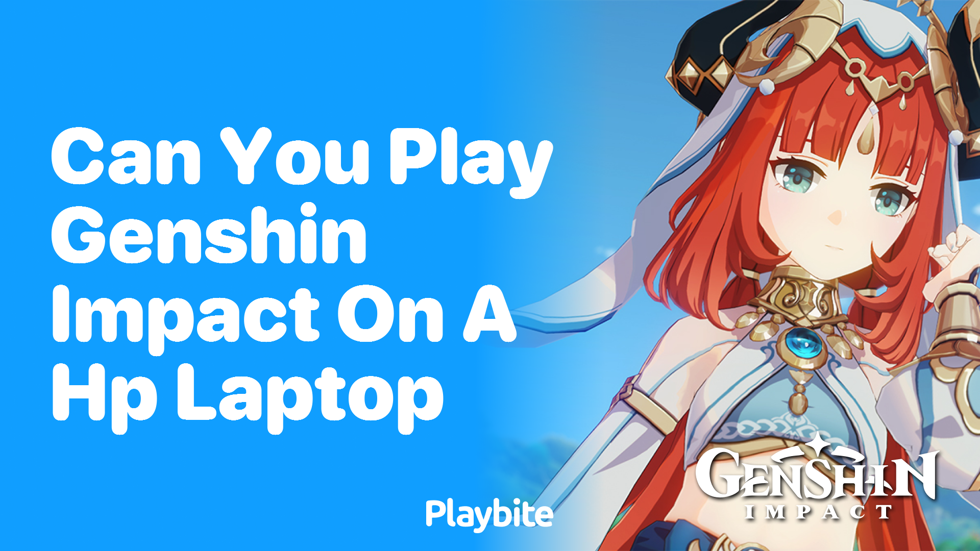 Can You Play Genshin Impact on an HP Laptop? Let’s Find Out!