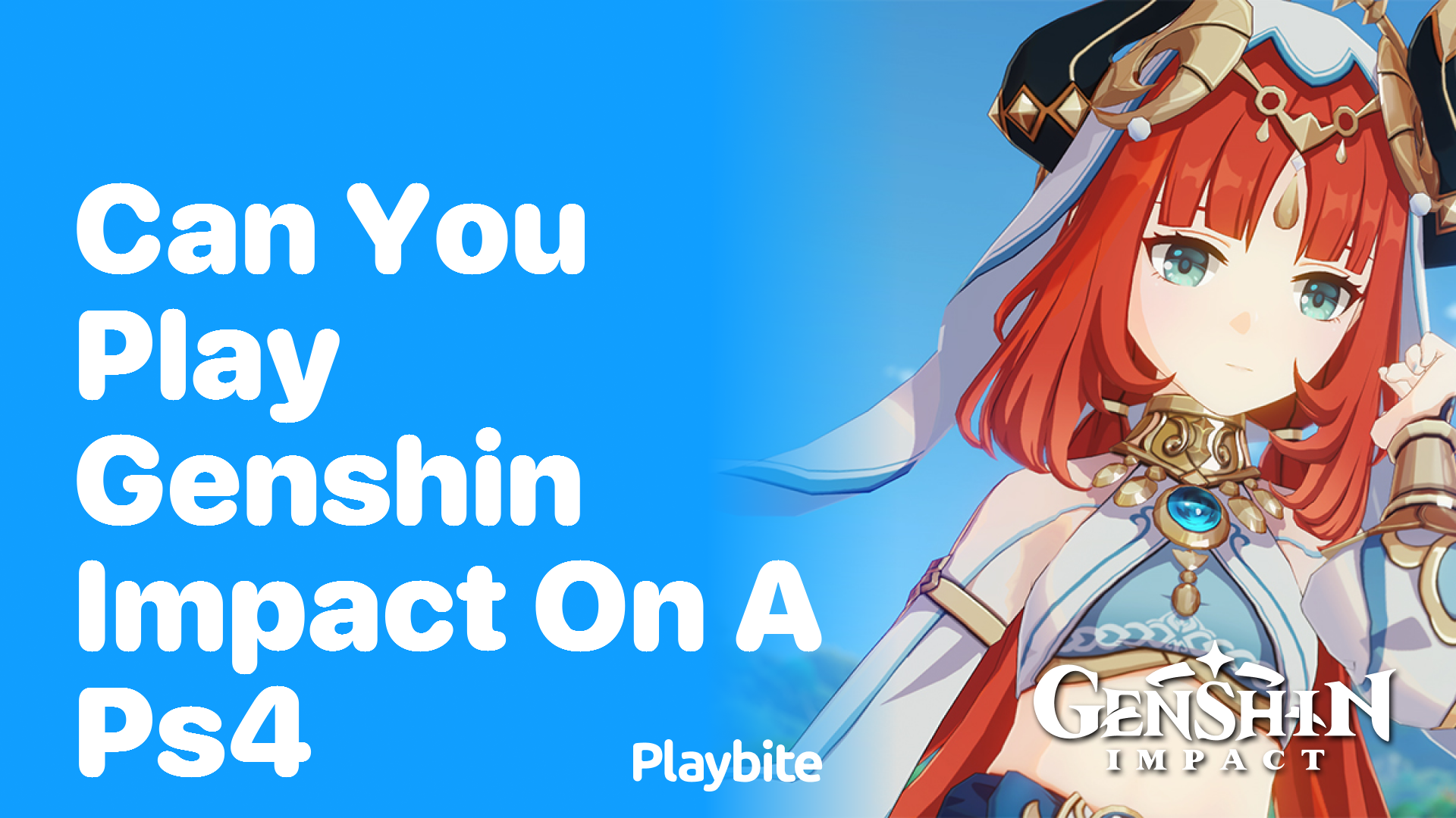 Can You Play Genshin Impact on a PS4?