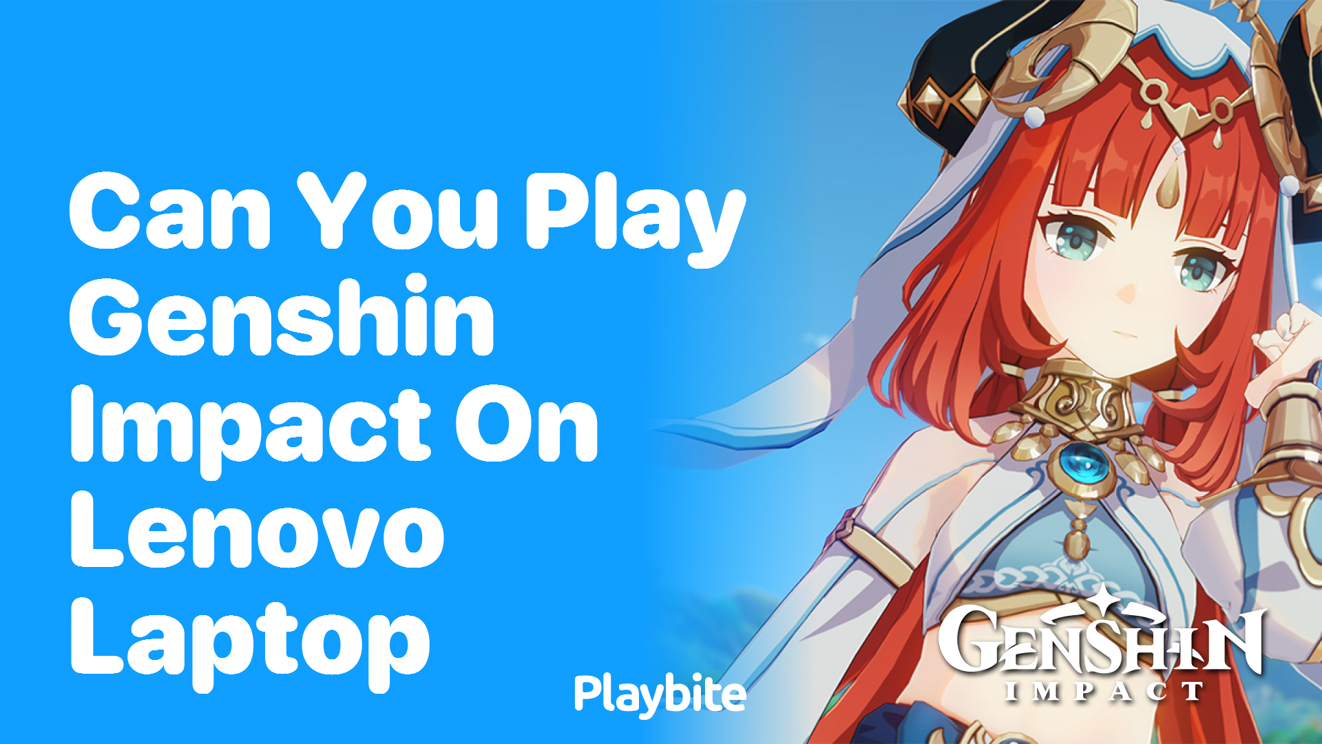 Can You Play Genshin Impact on a Lenovo Laptop?