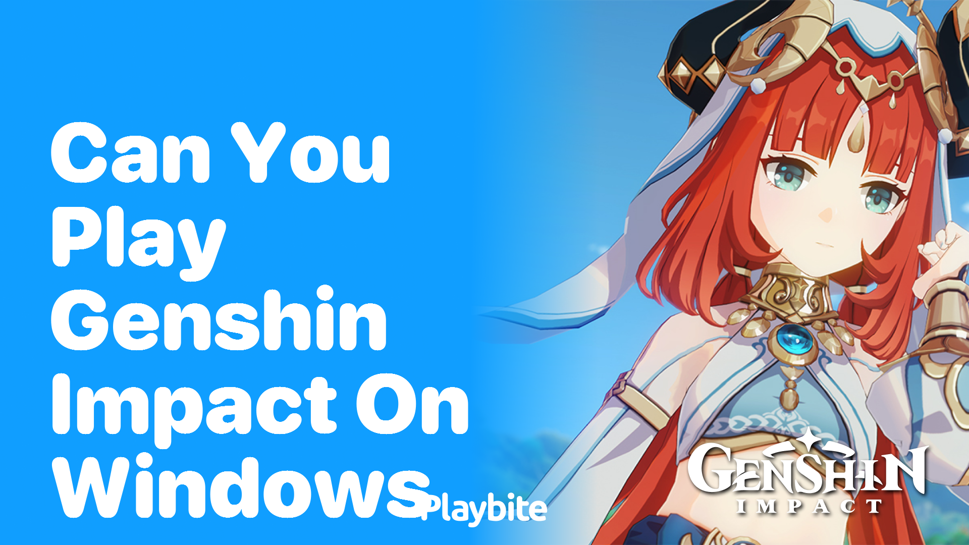 Can You Play Genshin Impact on Windows?