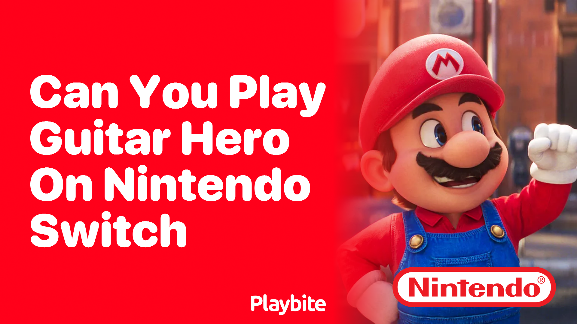 Can You Play Guitar Hero on Nintendo Switch?