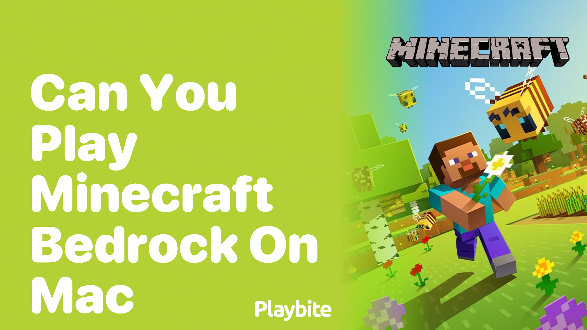 Can You Play Minecraft Bedrock on Mac?