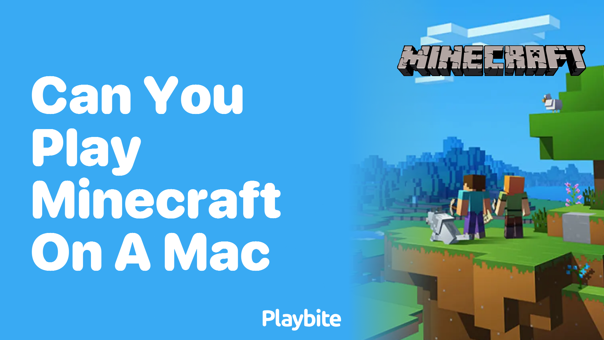 Can You Play Minecraft on a Mac?