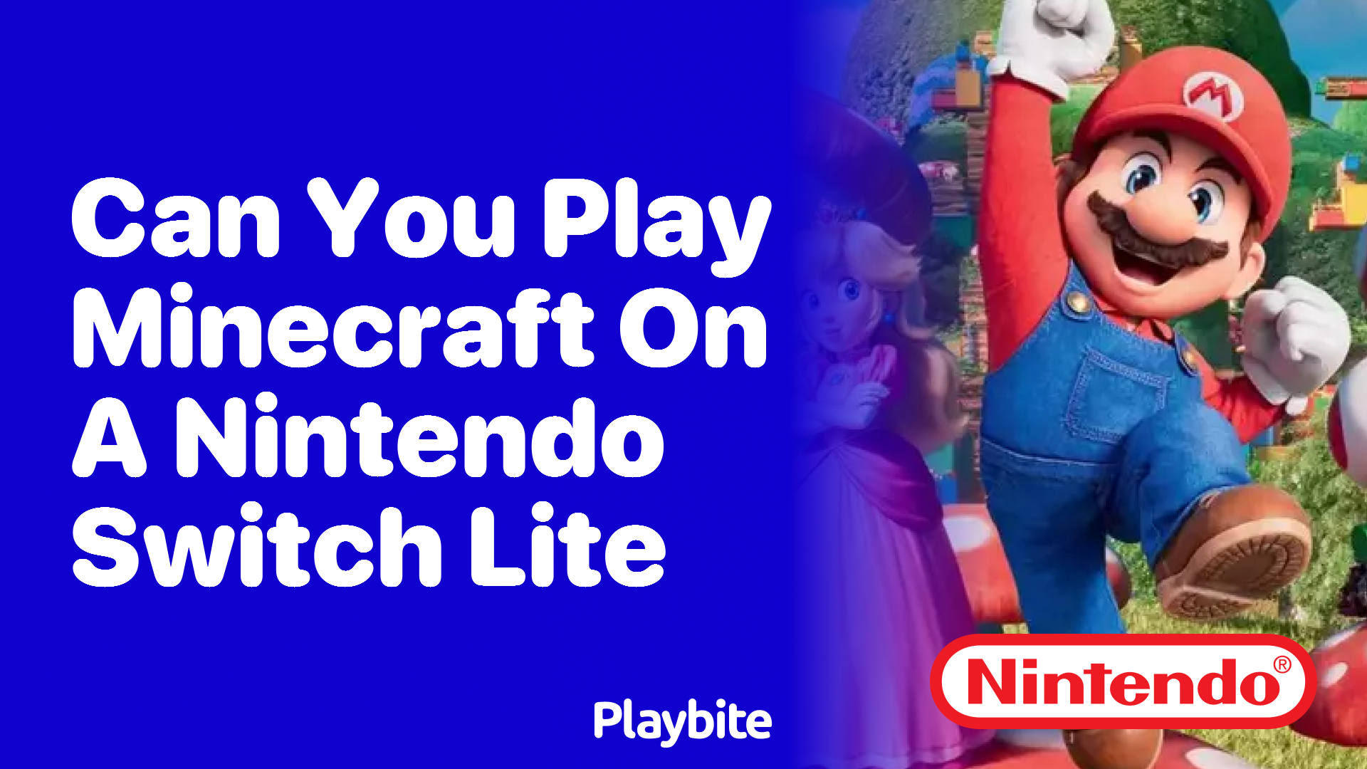 Can You Play Minecraft on a Nintendo Switch Lite?
