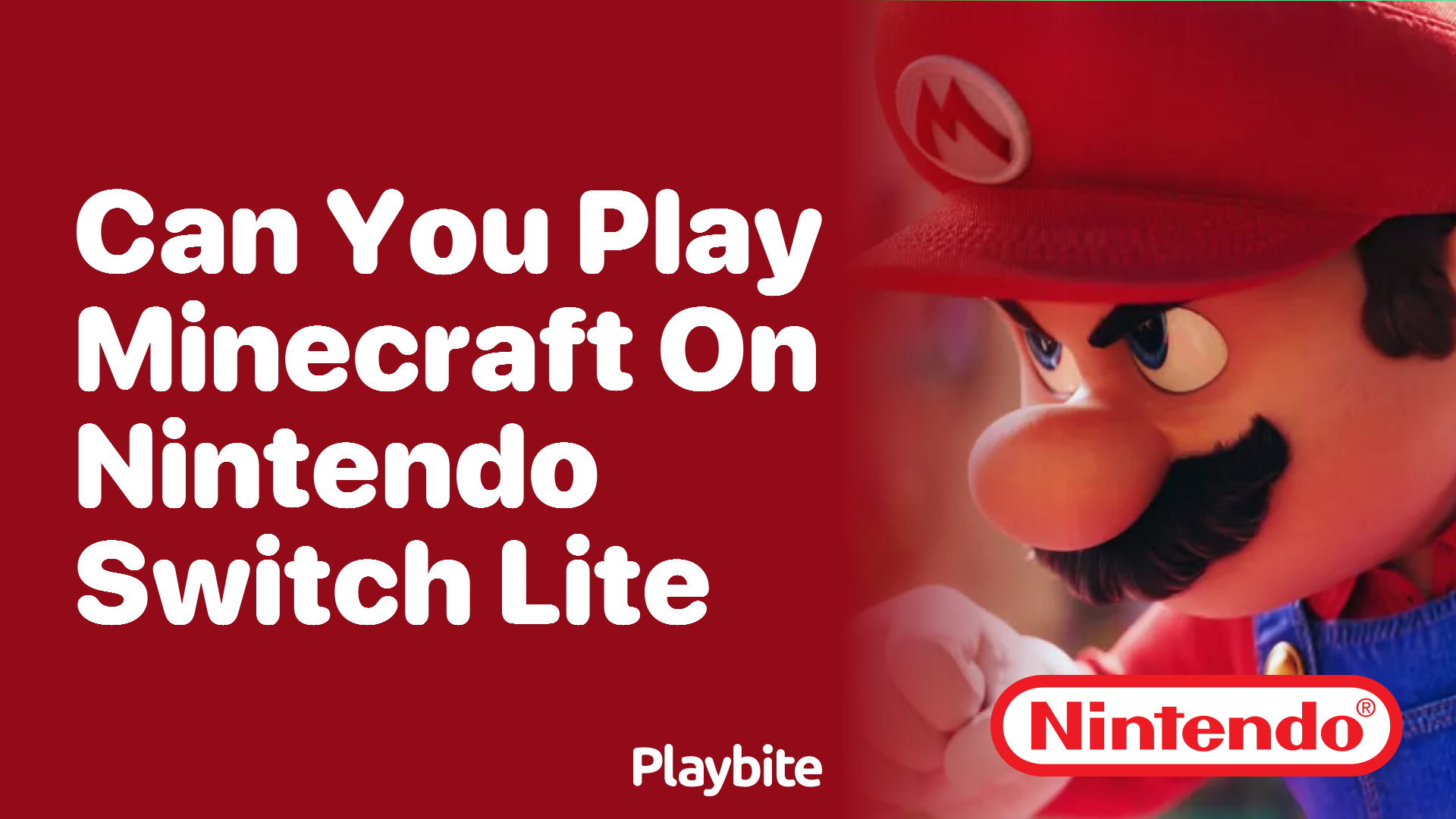 Can You Play Minecraft on Nintendo Switch Lite?