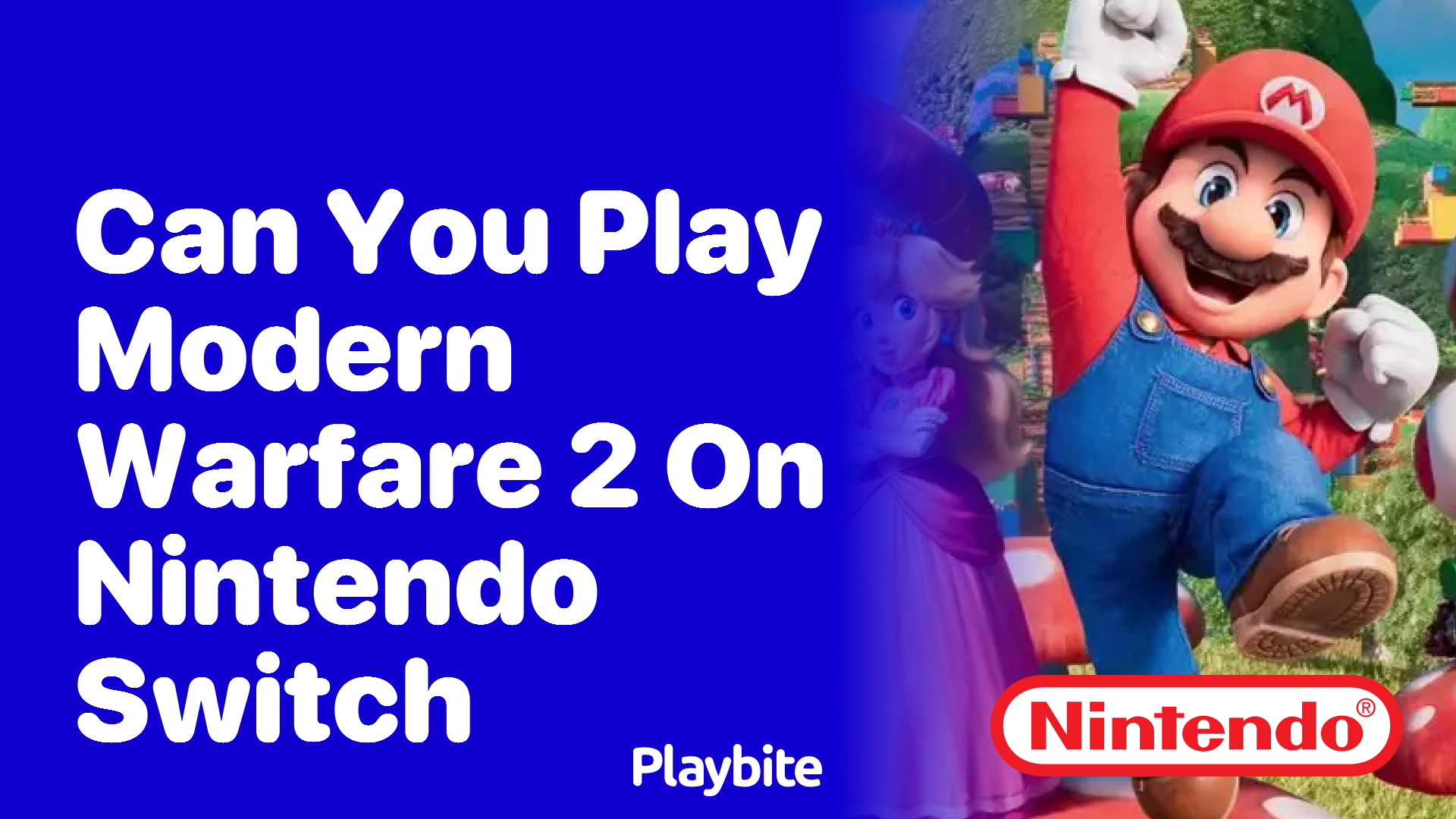 Can You Play Modern Warfare 2 on Nintendo Switch?