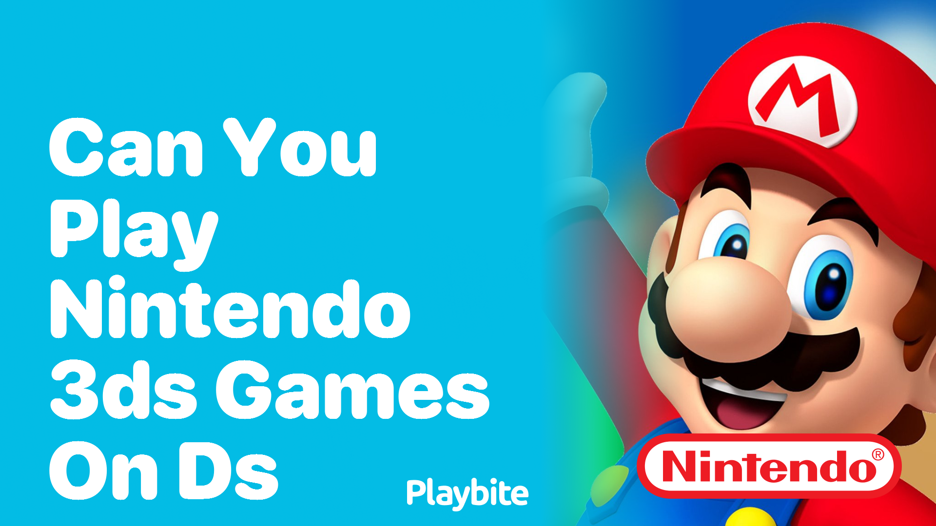 Can You Play Nintendo 3DS Games on DS?