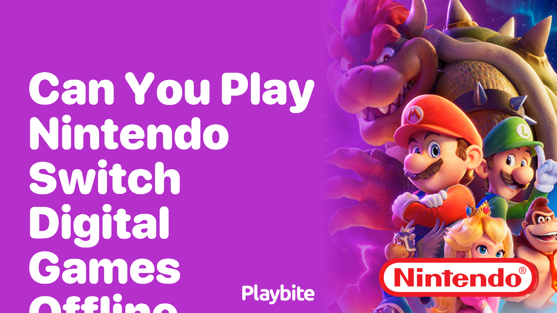 Can You Play Nintendo Switch Digital Games Offline?