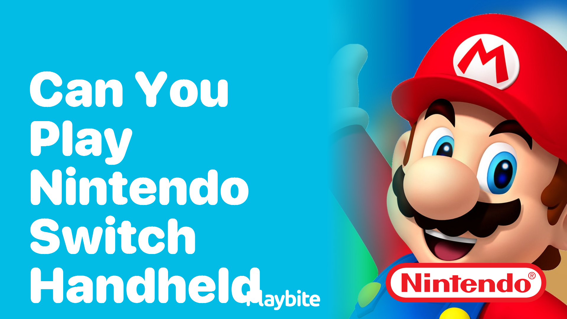 Can You Play Nintendo Switch in Handheld Mode?