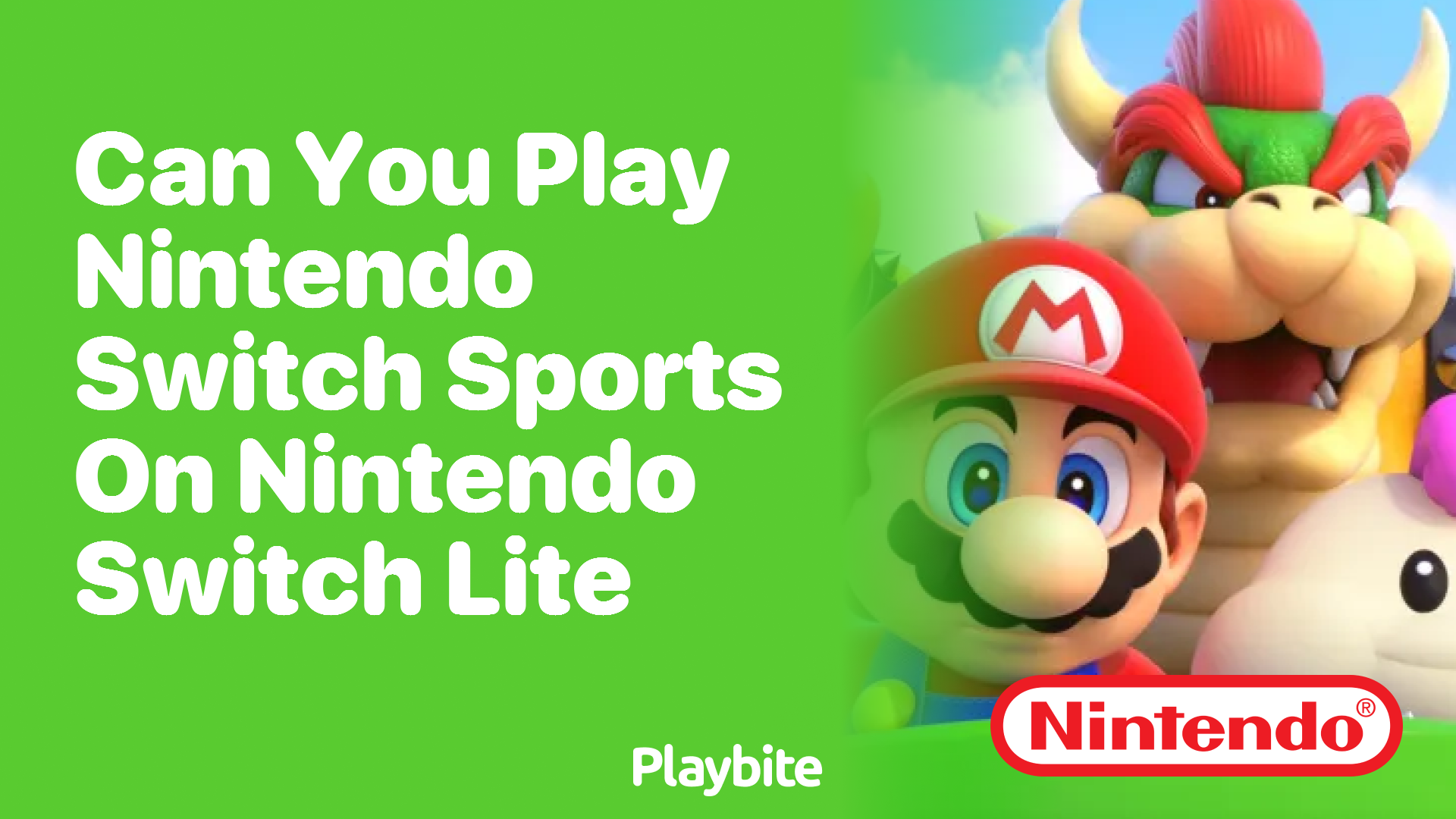 Can You Play Nintendo Switch Sports on Nintendo Switch Lite?