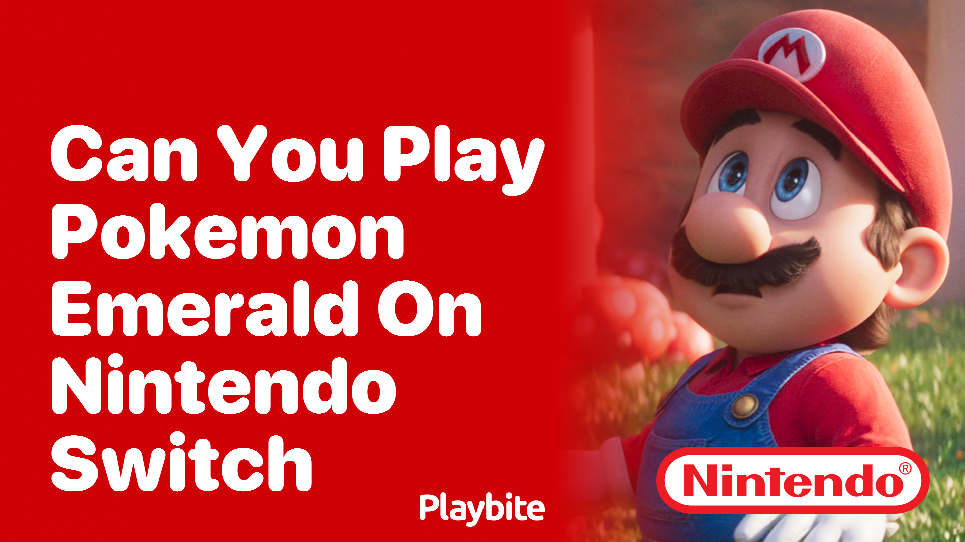 Can You Play Pokémon Emerald on Nintendo Switch?