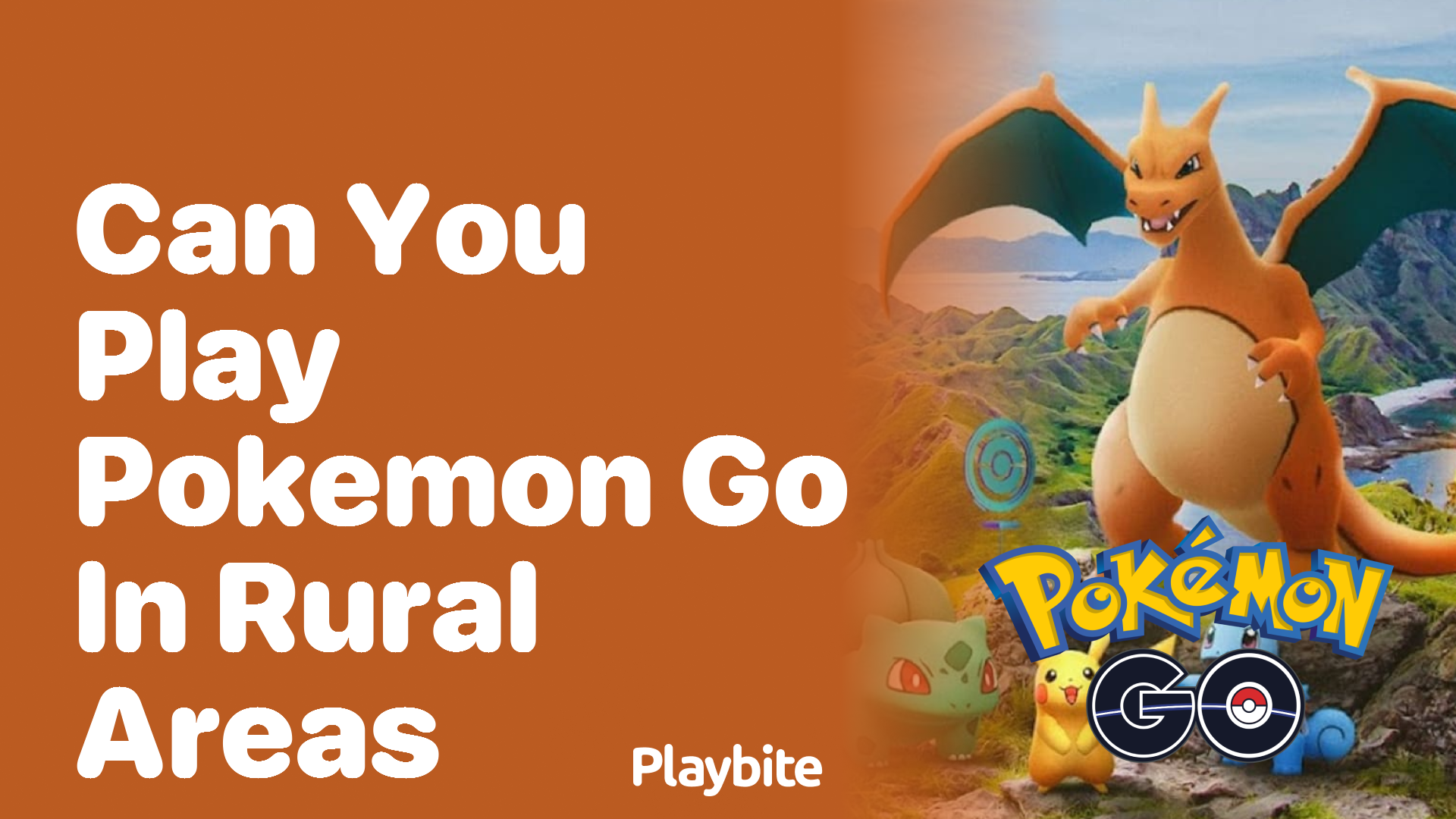 Can You Play Pokemon GO in Rural Areas?