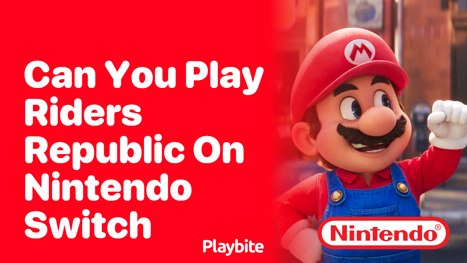 Can You Play Riders Republic on Nintendo Switch?