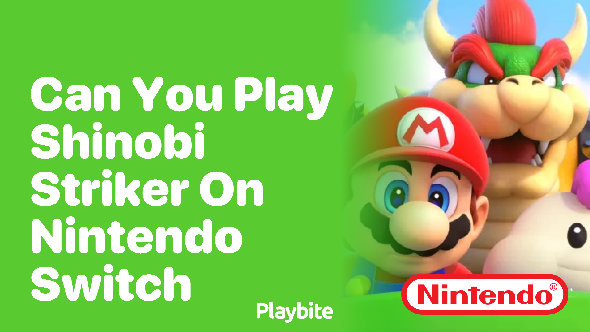 Can You Play Shinobi Striker on Nintendo Switch?