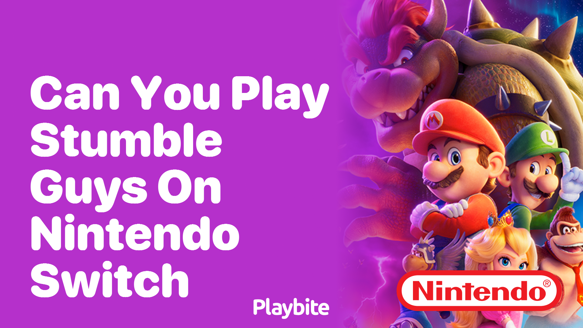Can You Play Stumble Guys on Nintendo Switch?